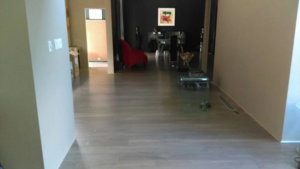 St. Louis home with hardwood installed to create an inviting space.