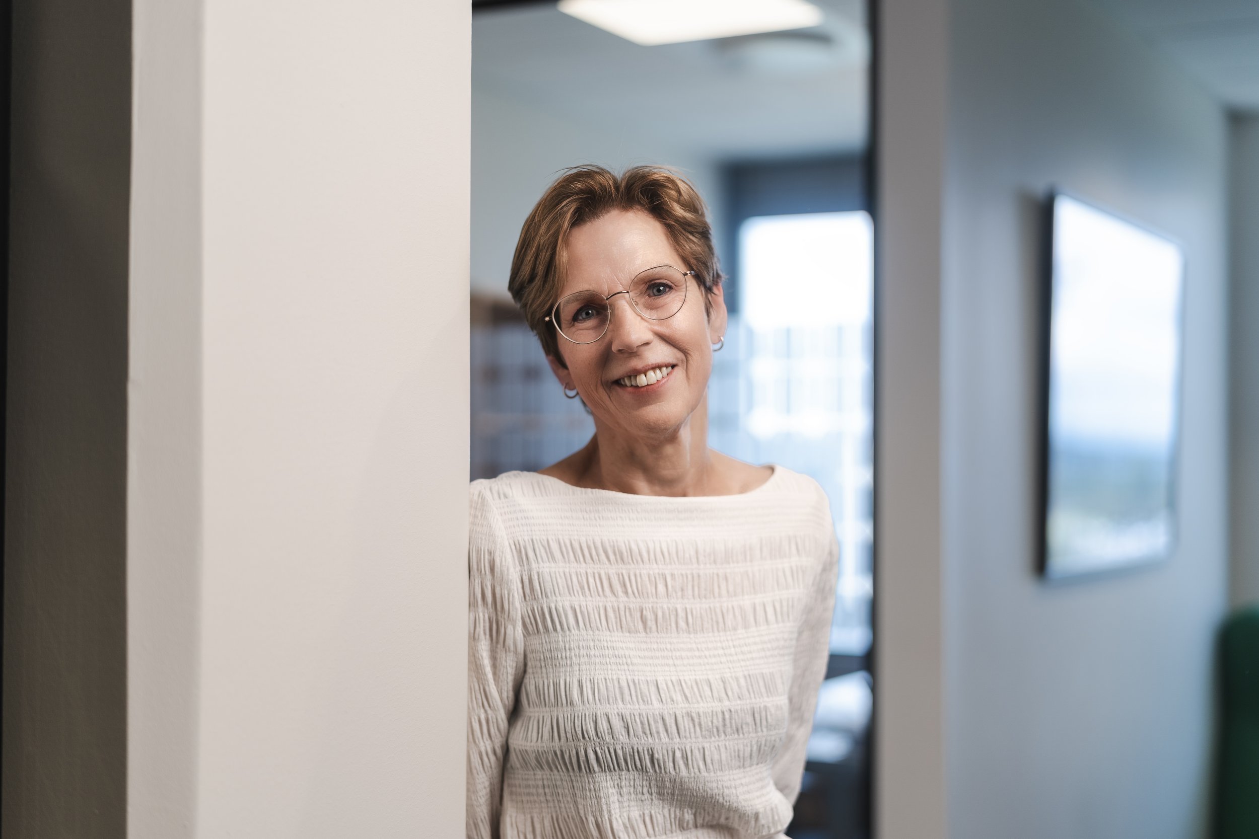 Helen Strøm, administrasjon i Solva.