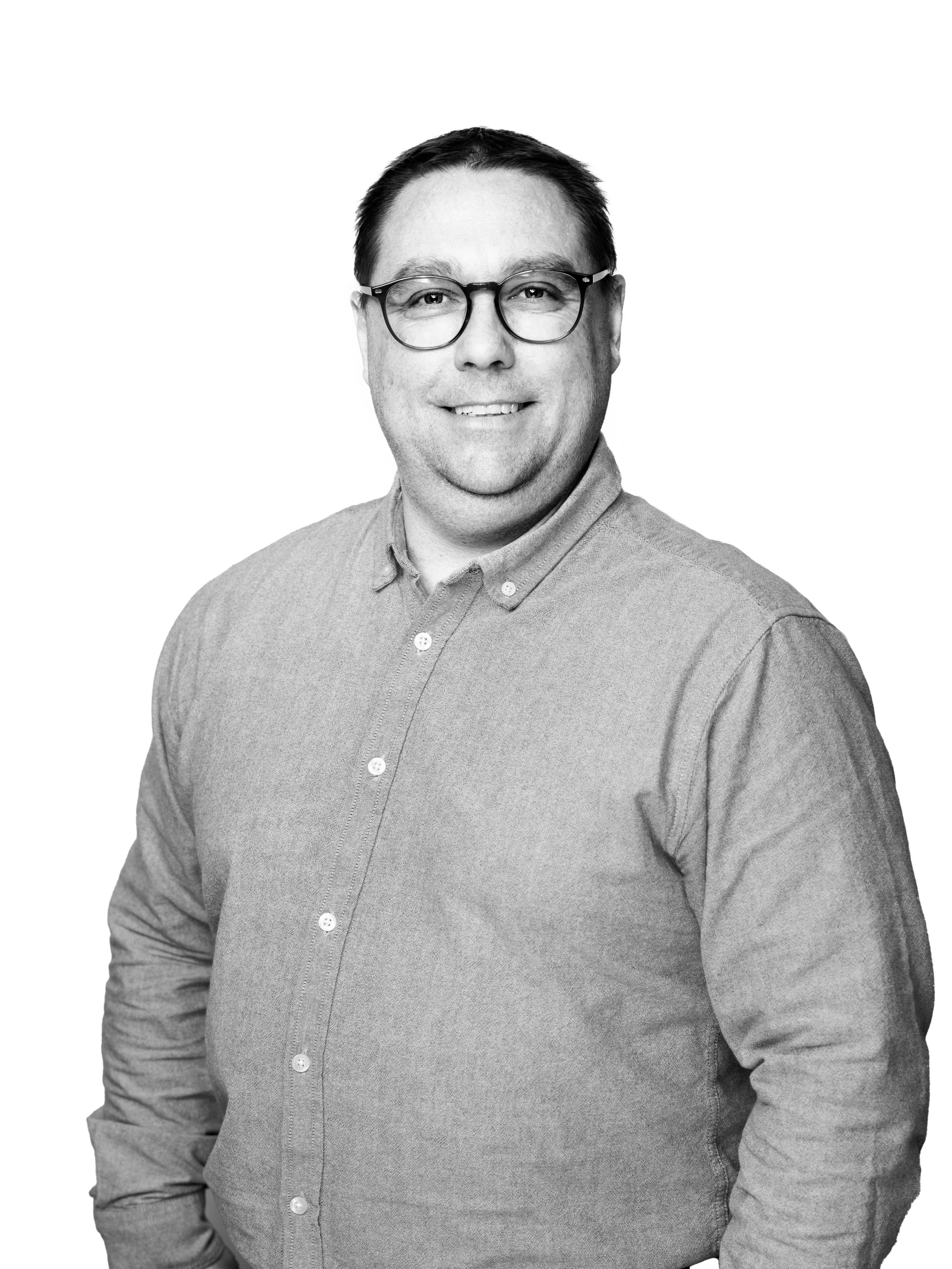 Krister Lövenus, prosjektadministrasjon i Solva.