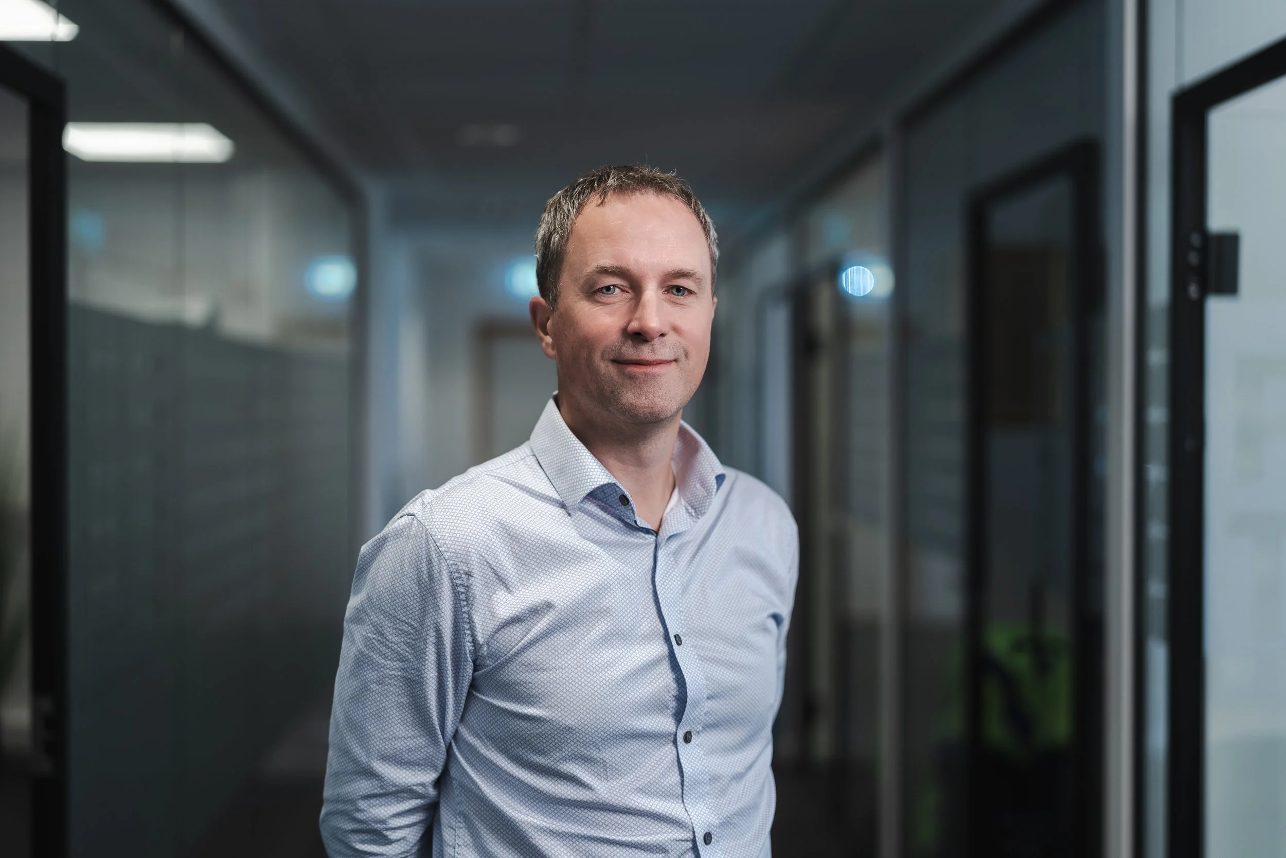 Jørgen Olsen, prosjektadministrasjon i Solva.