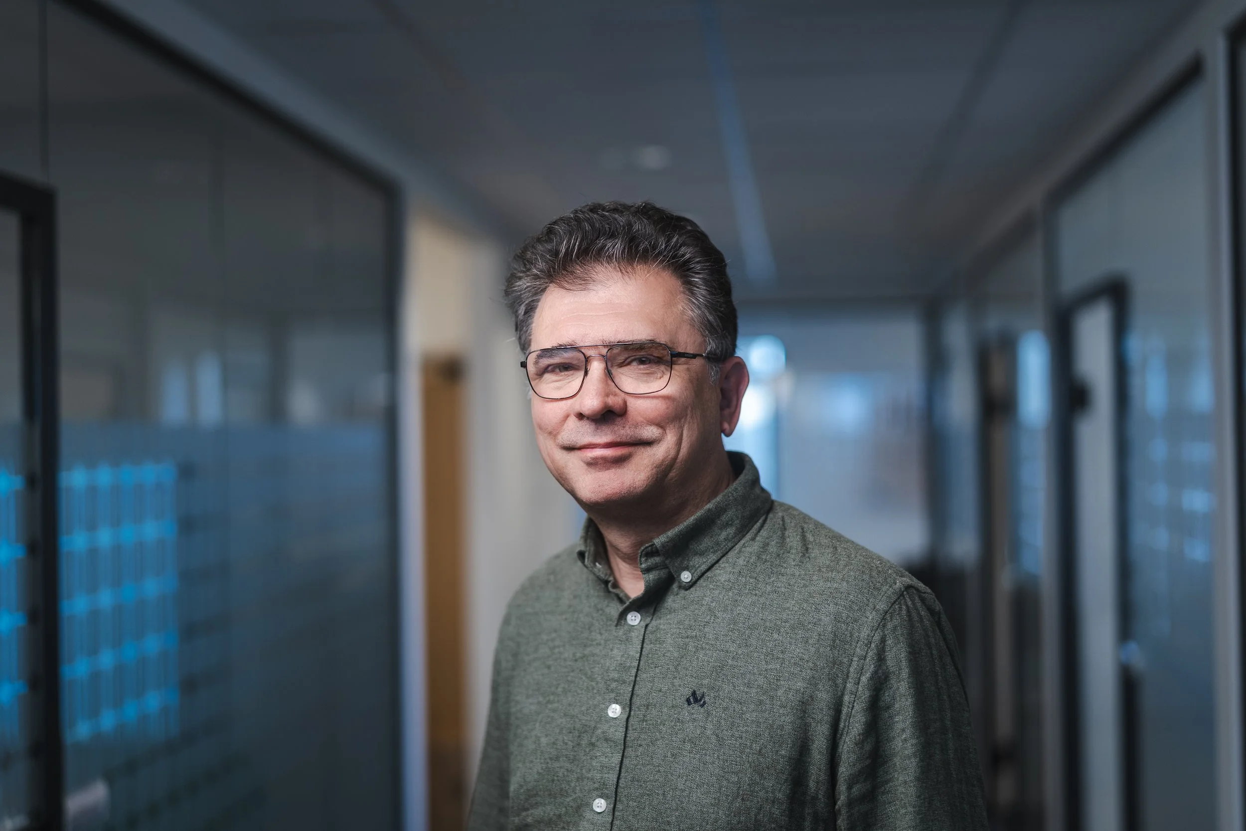 Jørn Andre Aspli, prosjektadministrasjon i Solva.