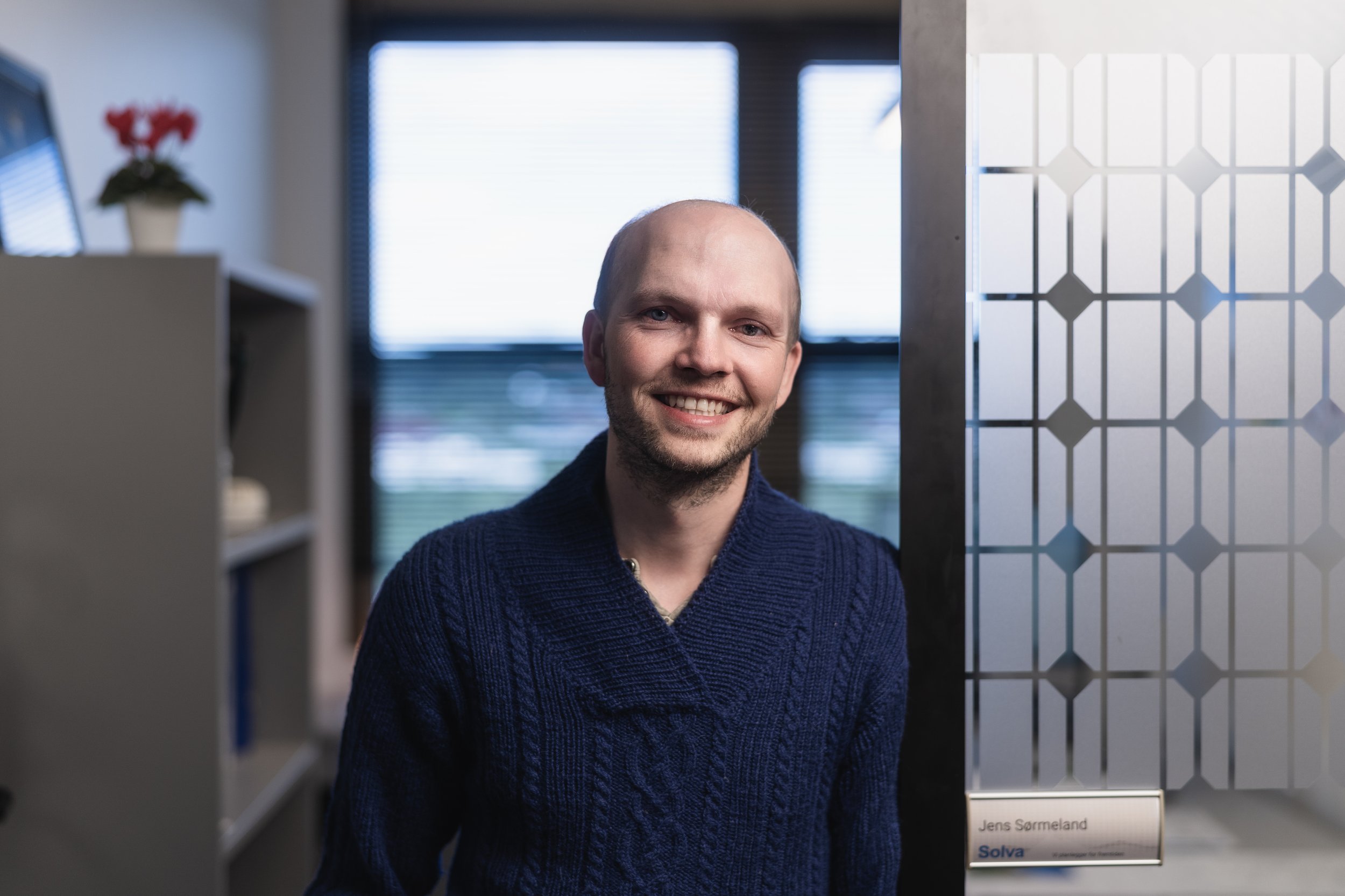 Jens Sørmeland, rådgiver elektro i Solva.
