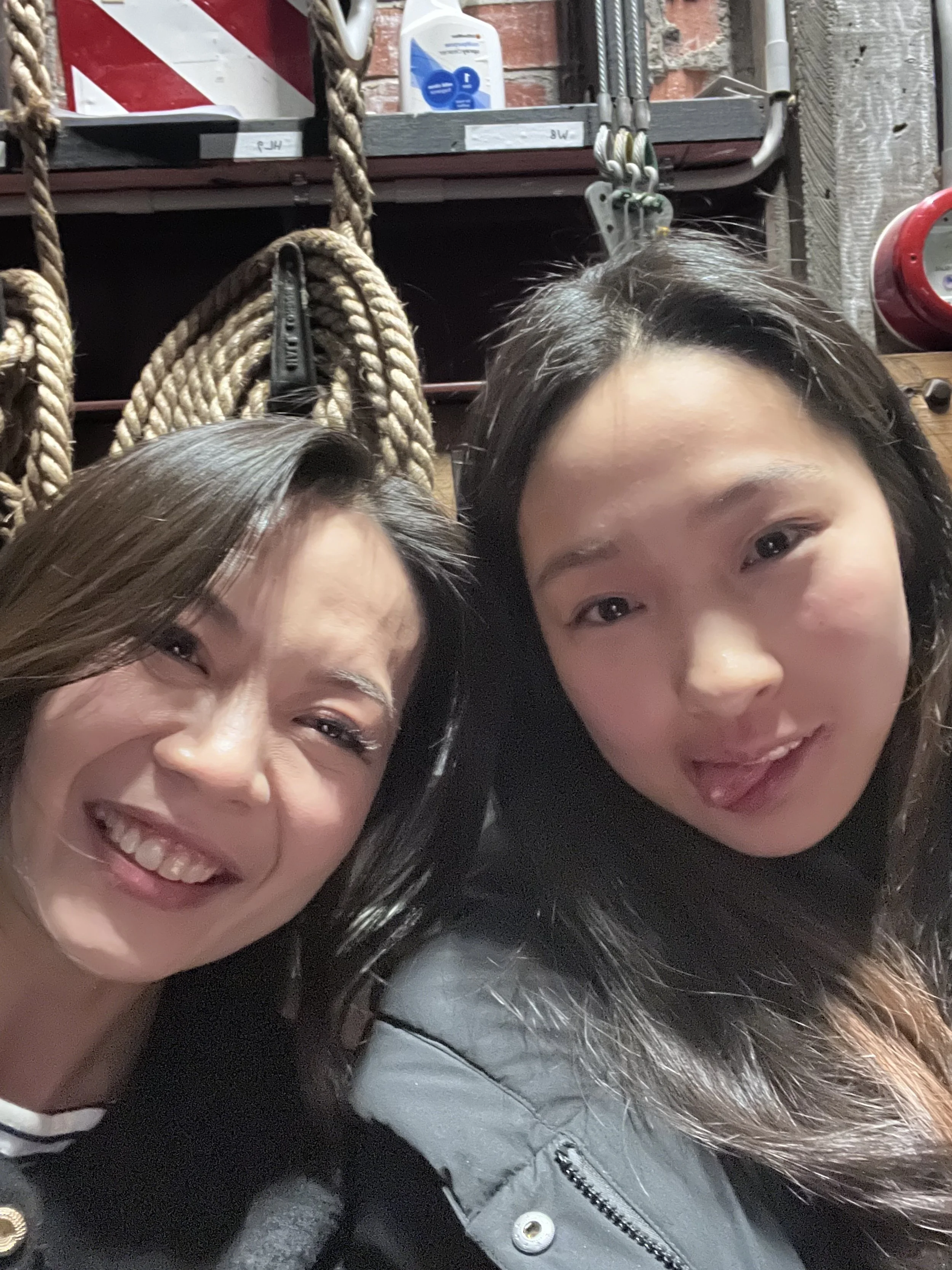 Backstage with Rebekah