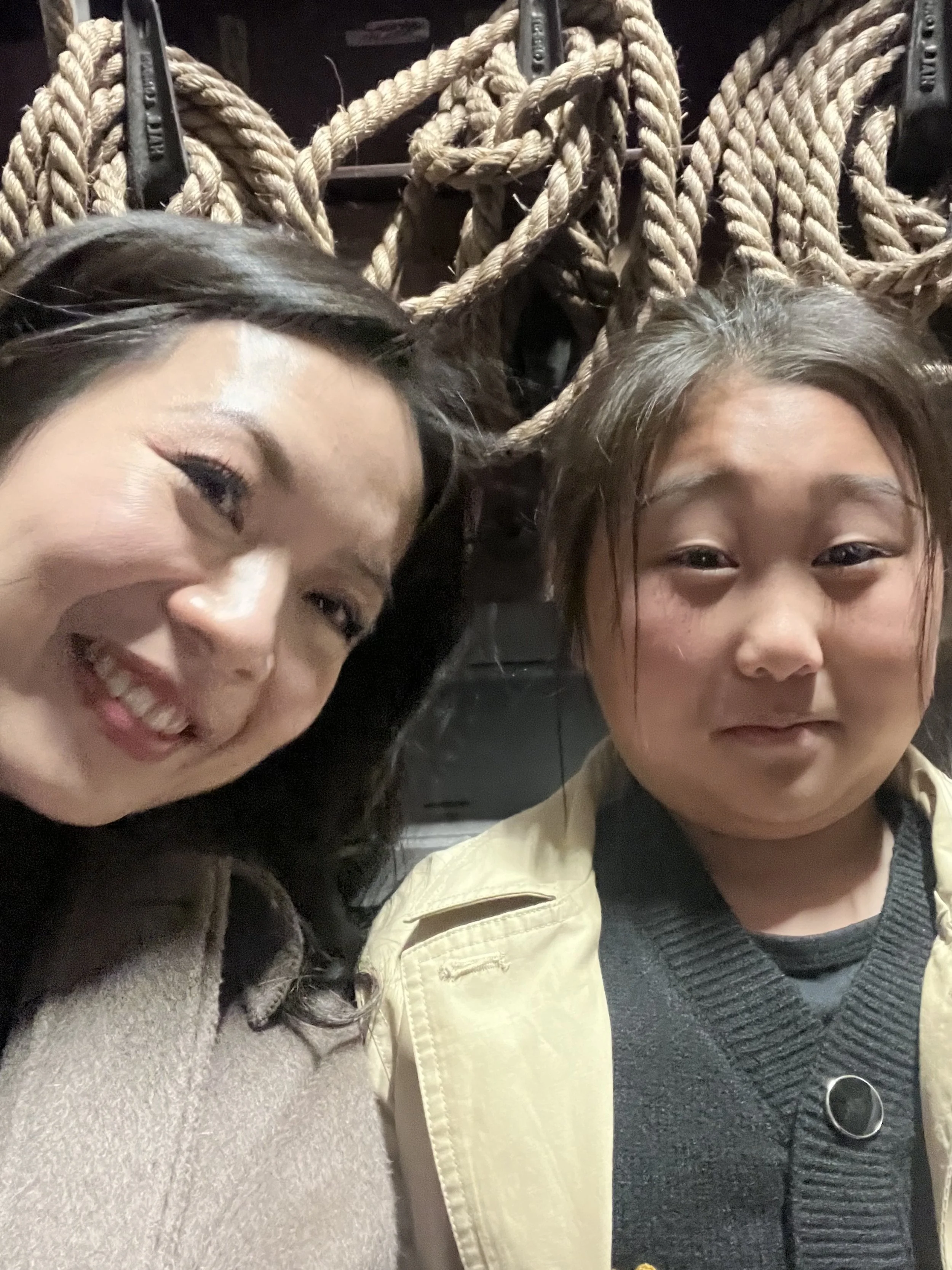 Backstage with Tiffany