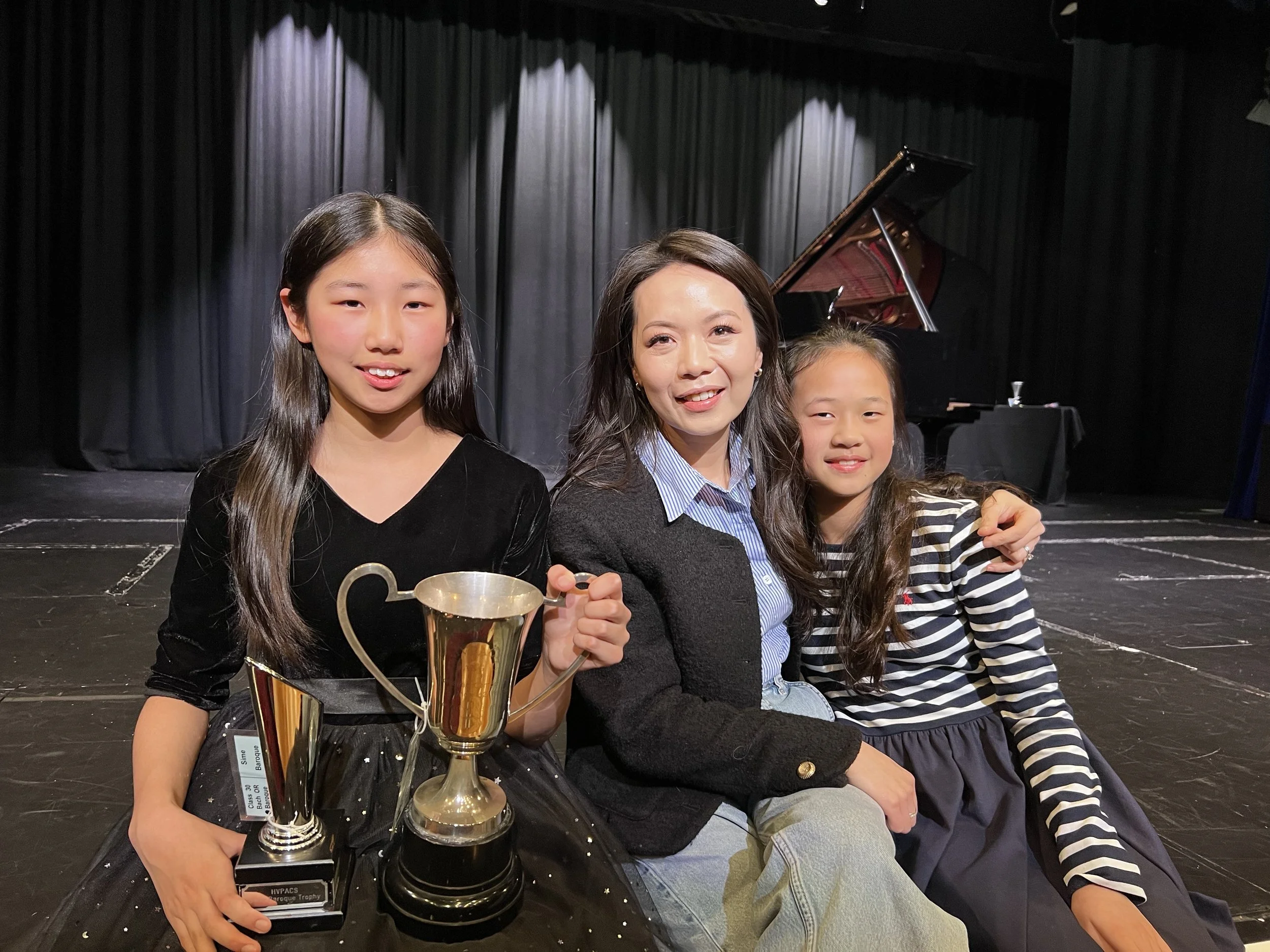 Picture with Amelia and Meitta