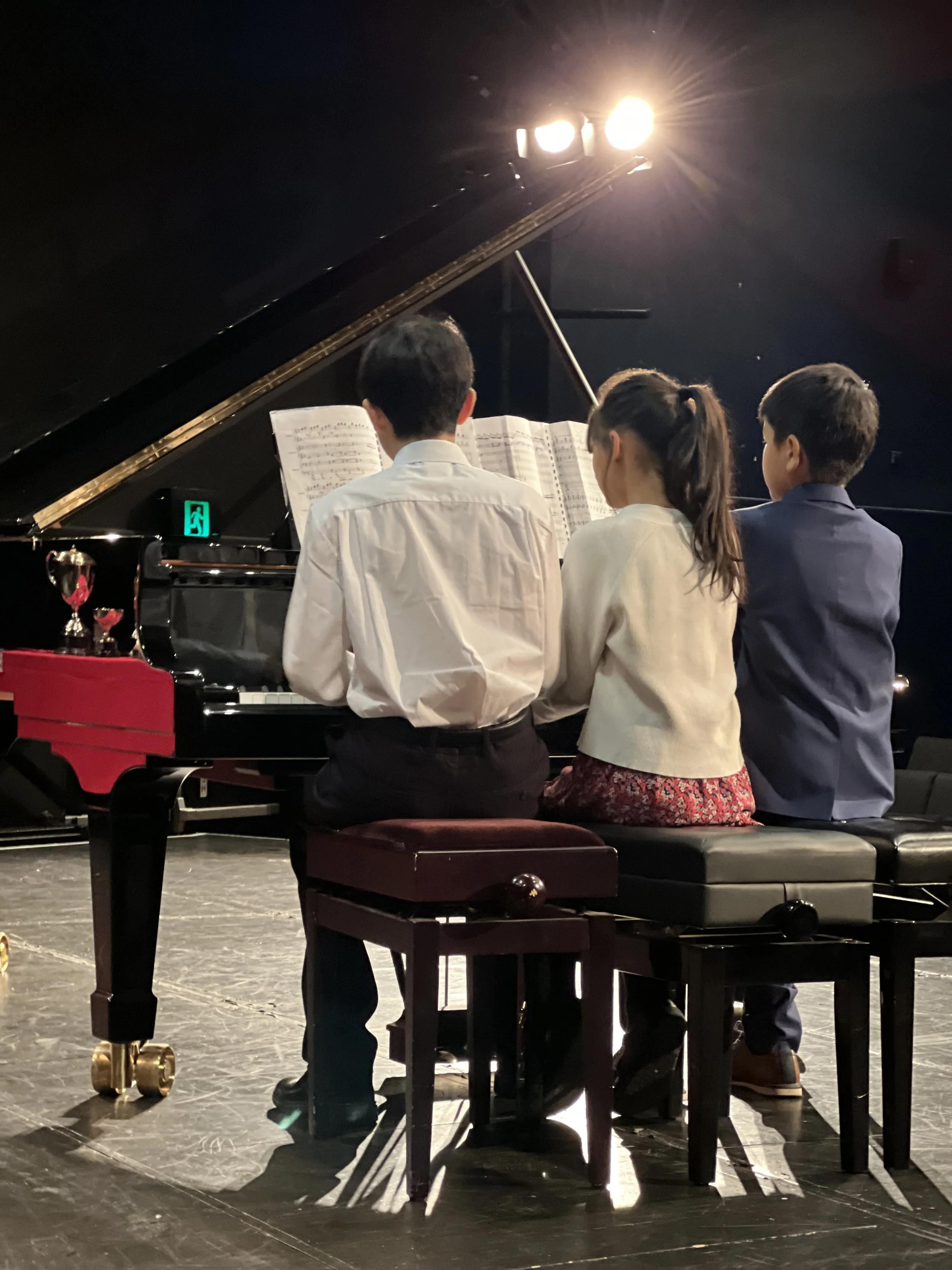 Funky Hands on stage