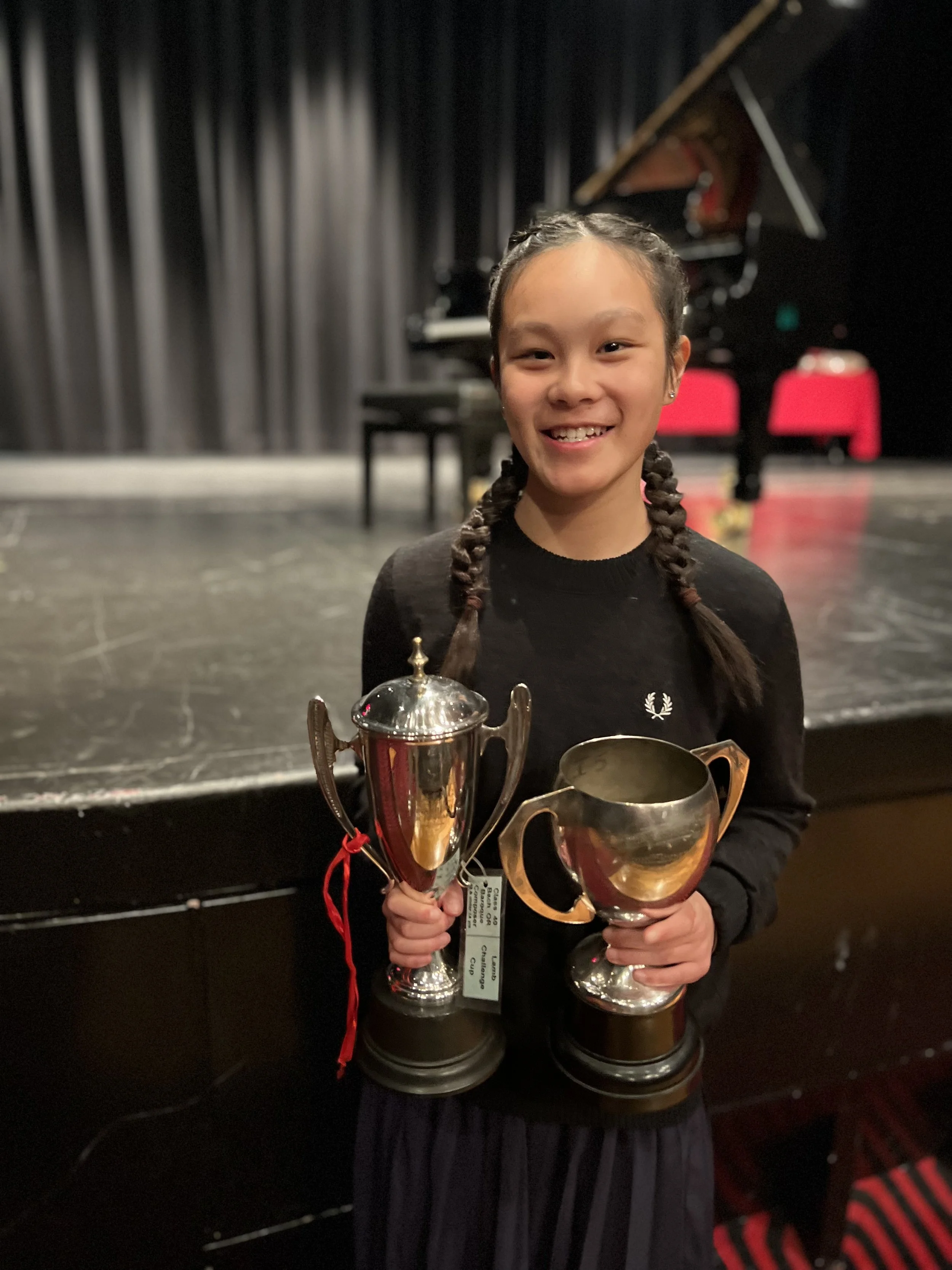 Charlize was also awarded the Lamb Challenge Cup &amp; Nelson Ryder Challenge Cup