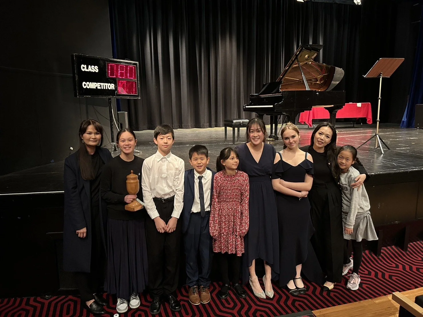 Chamber groups took the 1st and 2nd place.