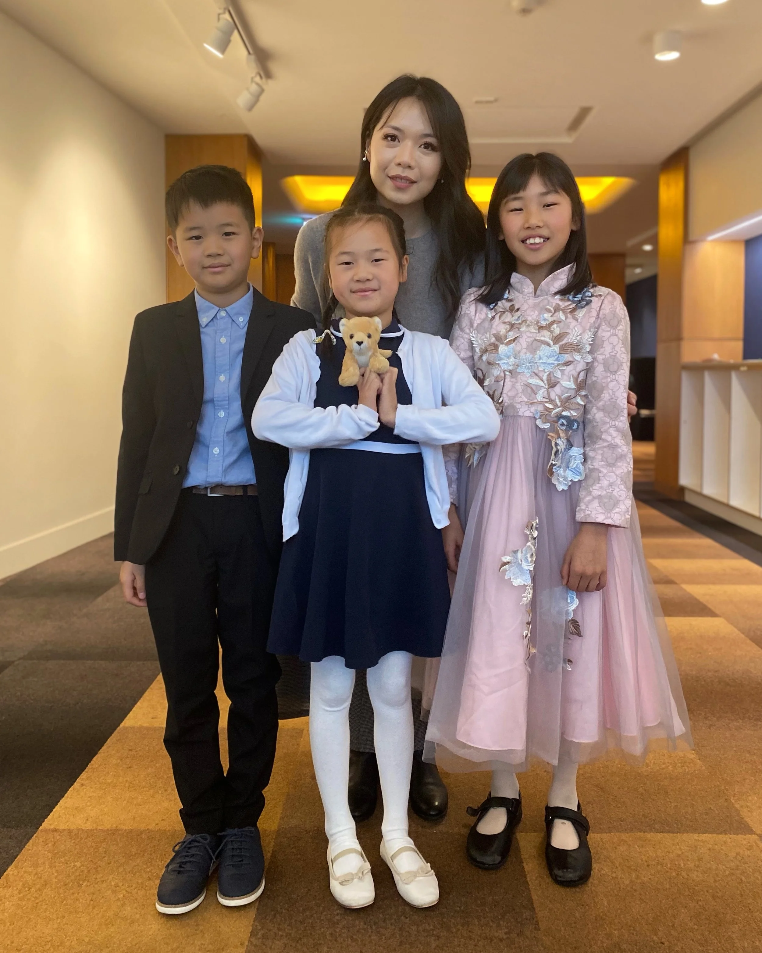 Picture with the Junior team