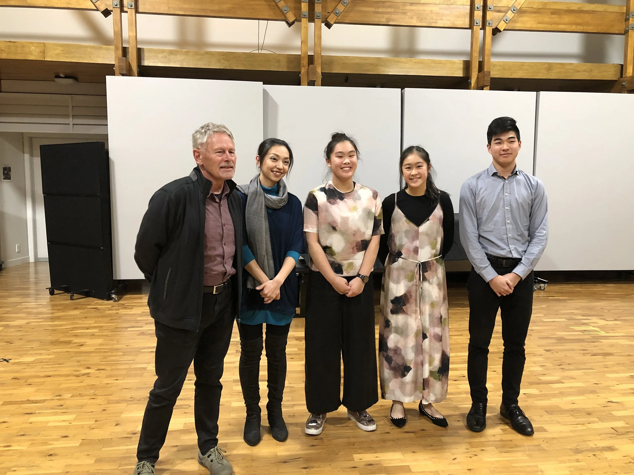 Picture with the Wellington District Adjudicators