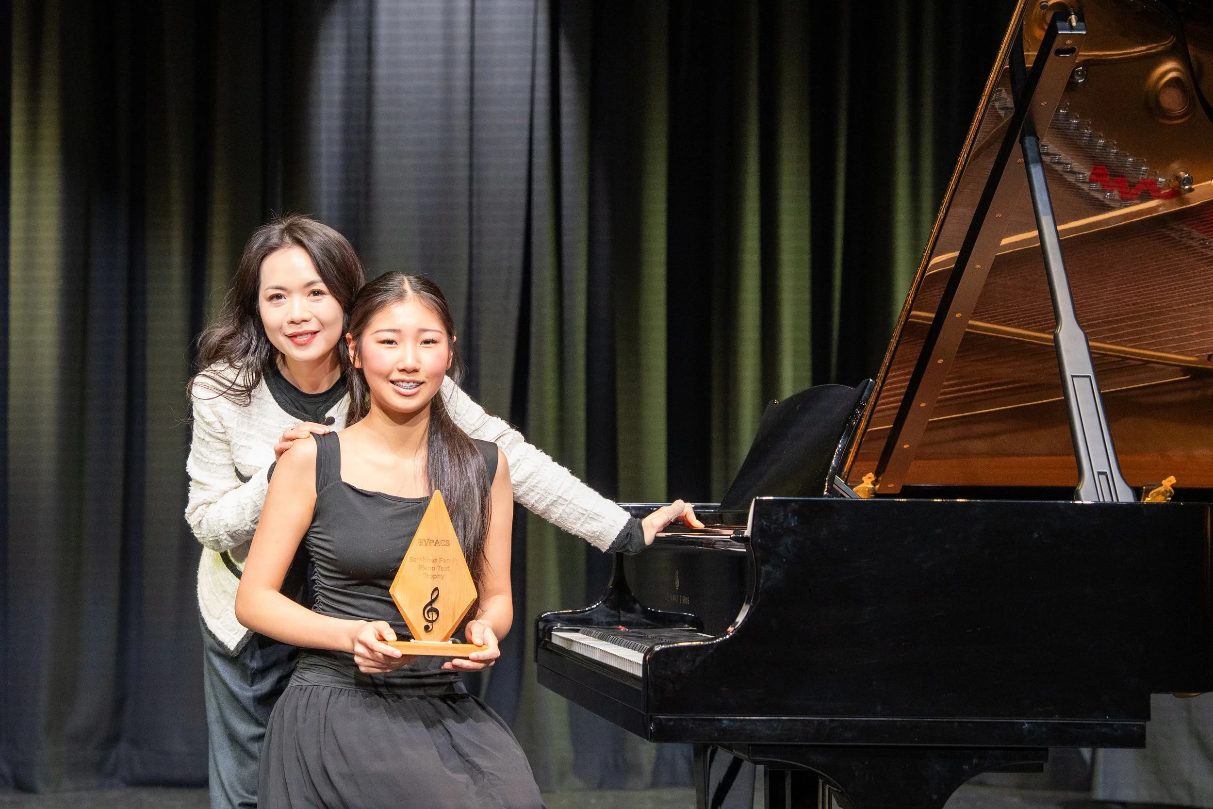 Picture with Amelia, celebrating another award