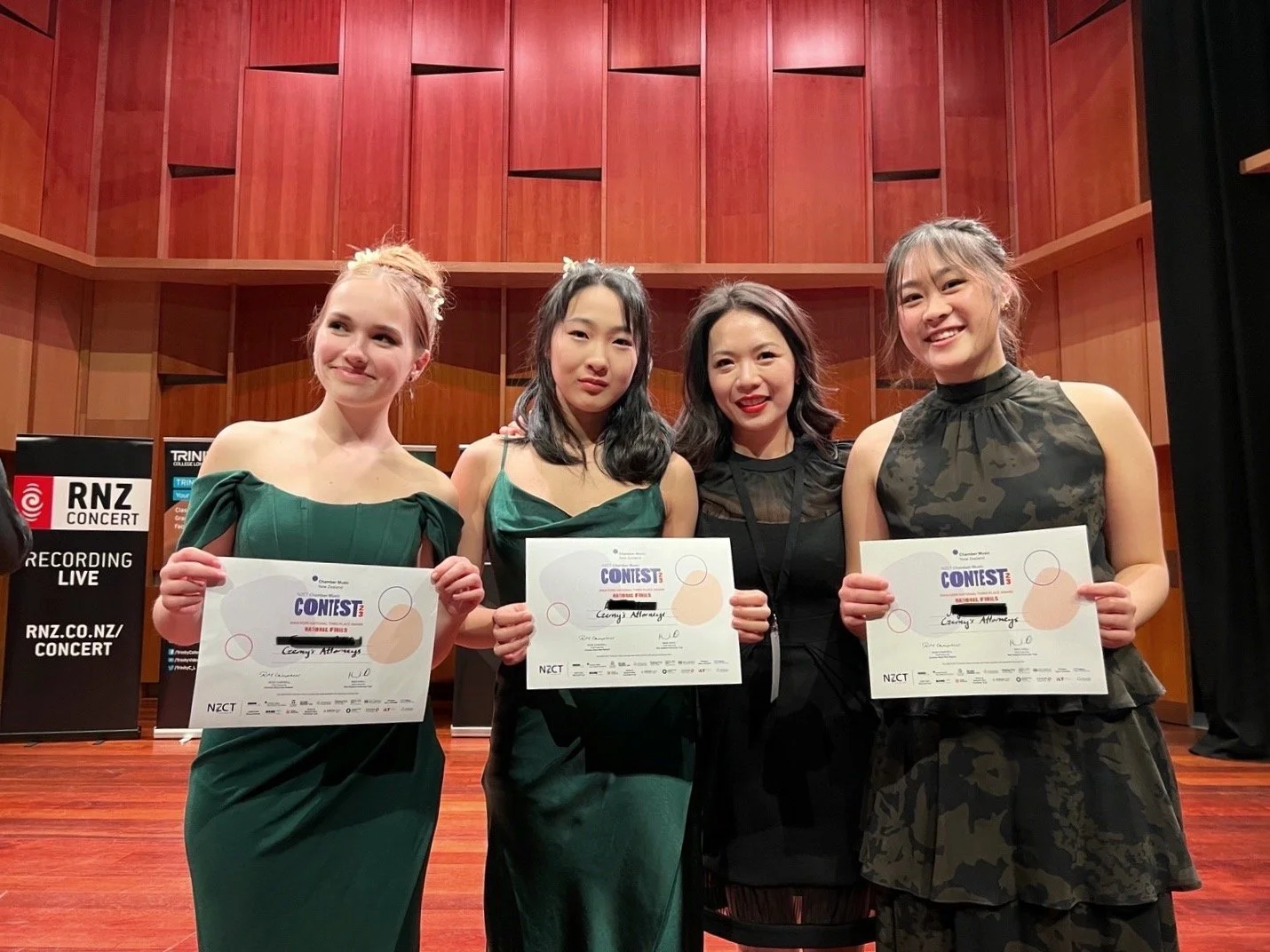 Czerny’s Attorneys Shine at NZCT Chamber Music Contest 2023 National Final