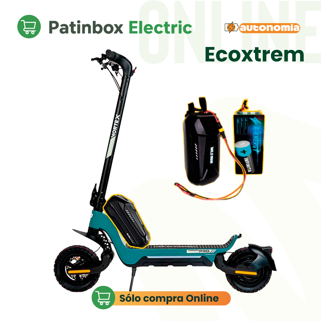 Batería externa de autonomía 48V para patinete eléctrico Ecoxtrem ETRIC Vortex