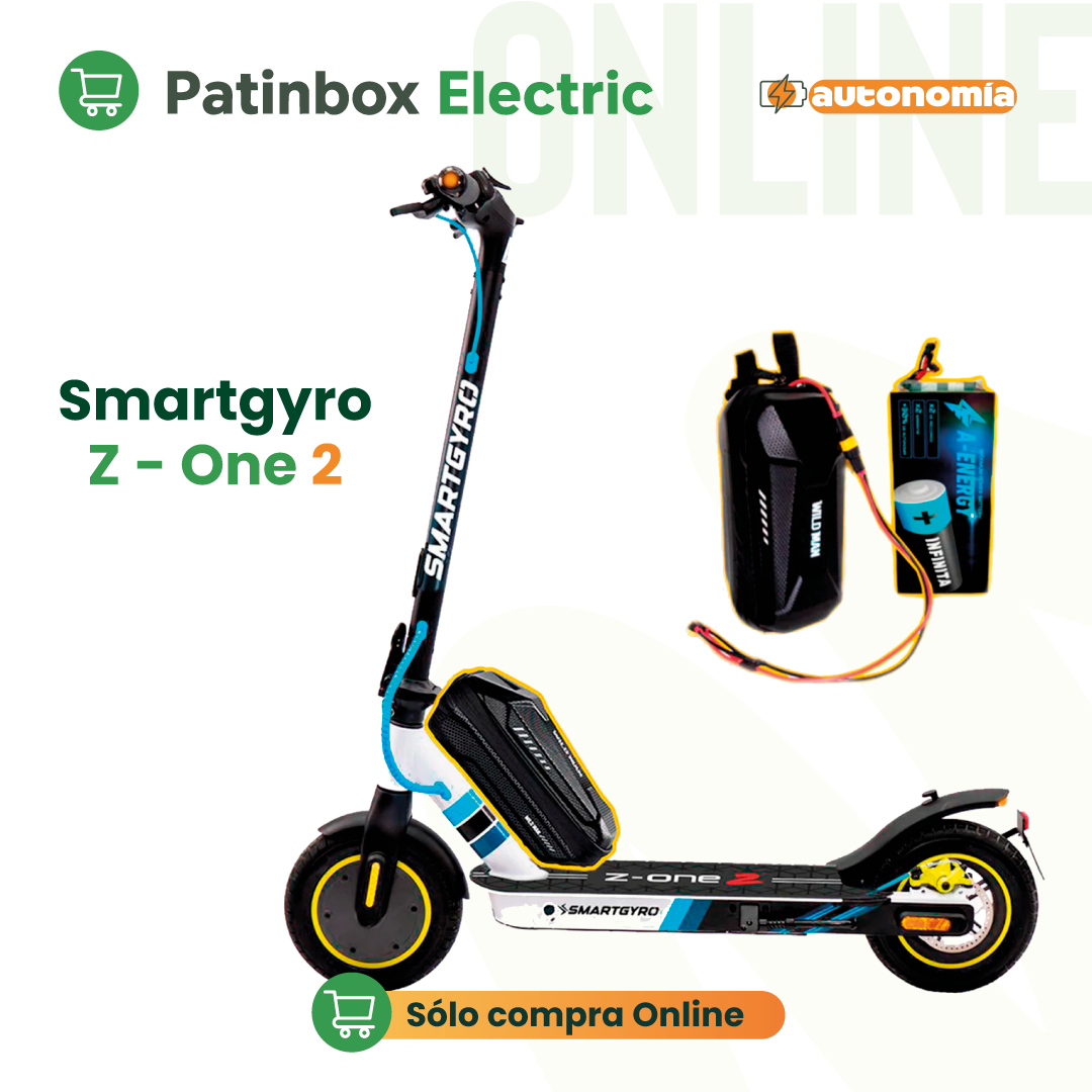 Batería externa de autonomía 36V para patinete eléctrico Smartgyro Z-One 2
