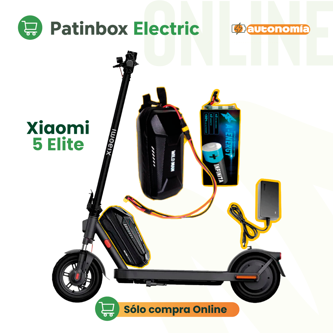 Batería de autonomía conmutada 36 V para patinete eléctrico Xiaomi 5 elite
