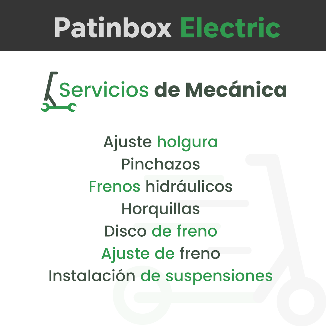 Servicio de Mecánica para Patinetas Eléctricas