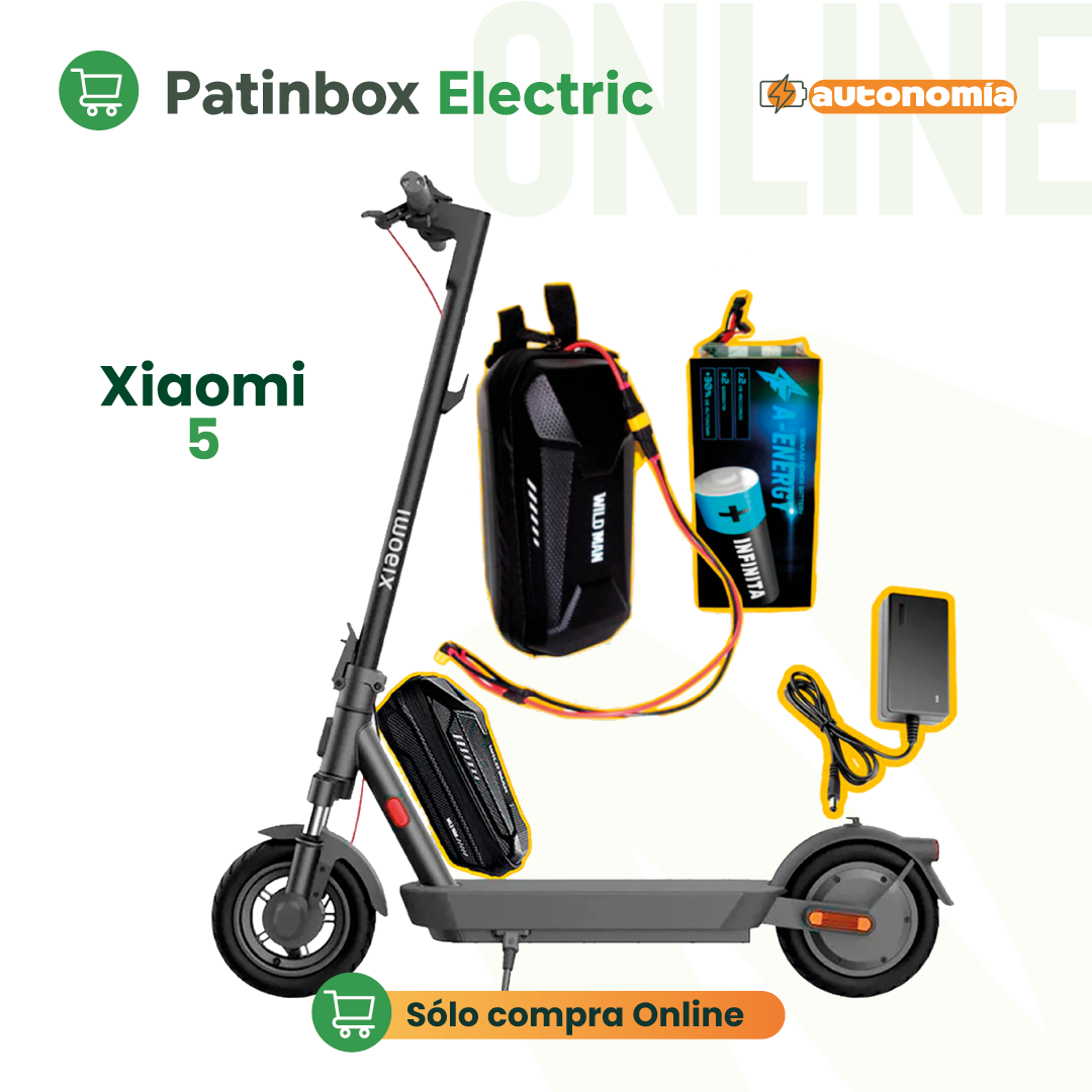 Batería de autonomía conmutada 48 V para patinete eléctrico Xiaomi 5