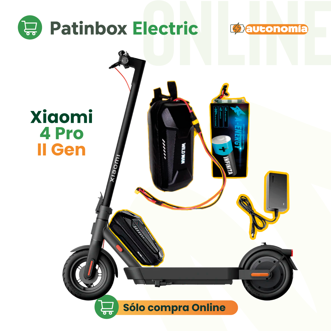 Batería de autonomía conmutada 48 V para patinete eléctrico Xiaomi electric scooter 4 pro (2nd gen)