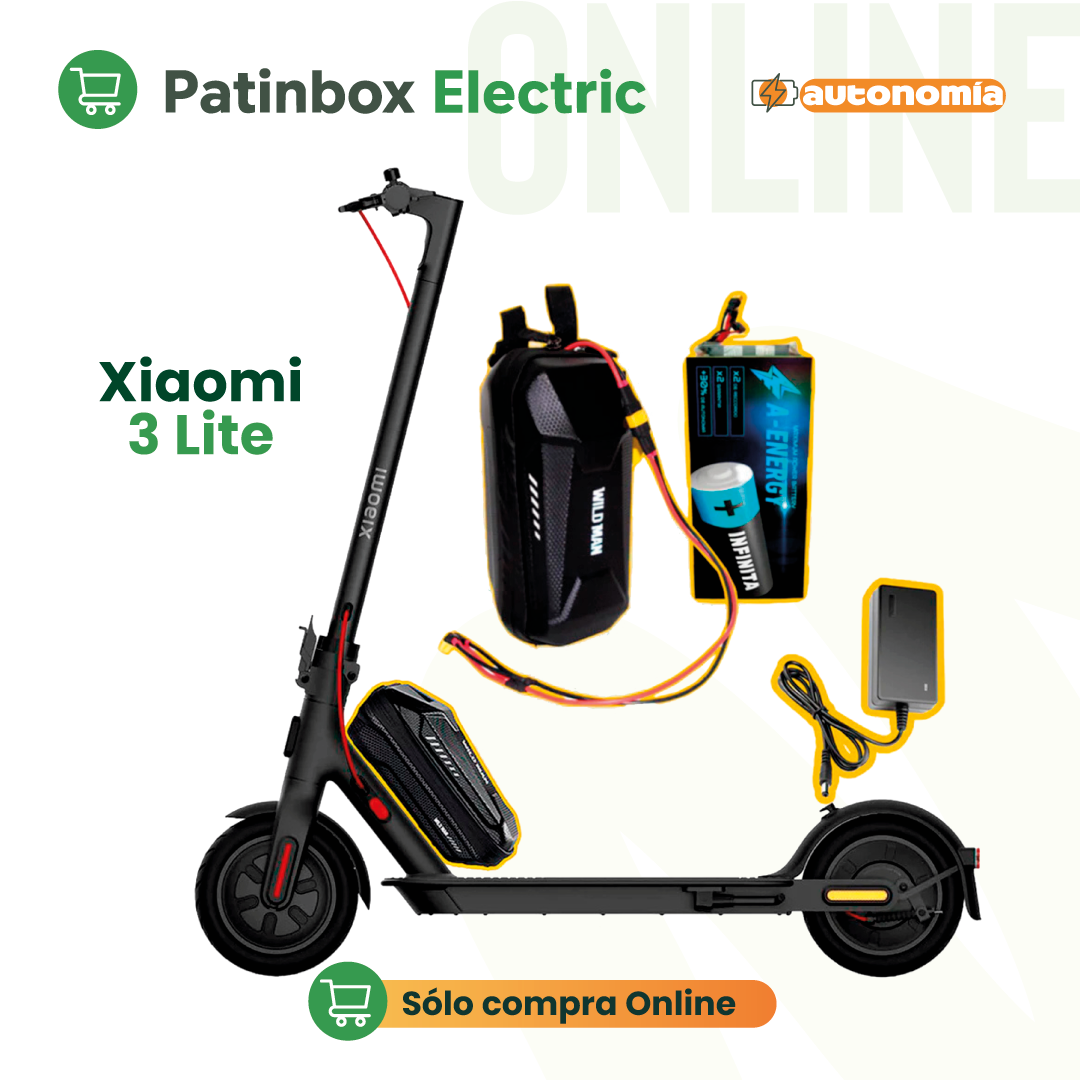 Batería de autonomía conmutada 36 V para patinete eléctrico Xiaomi electric scooter 3 lite