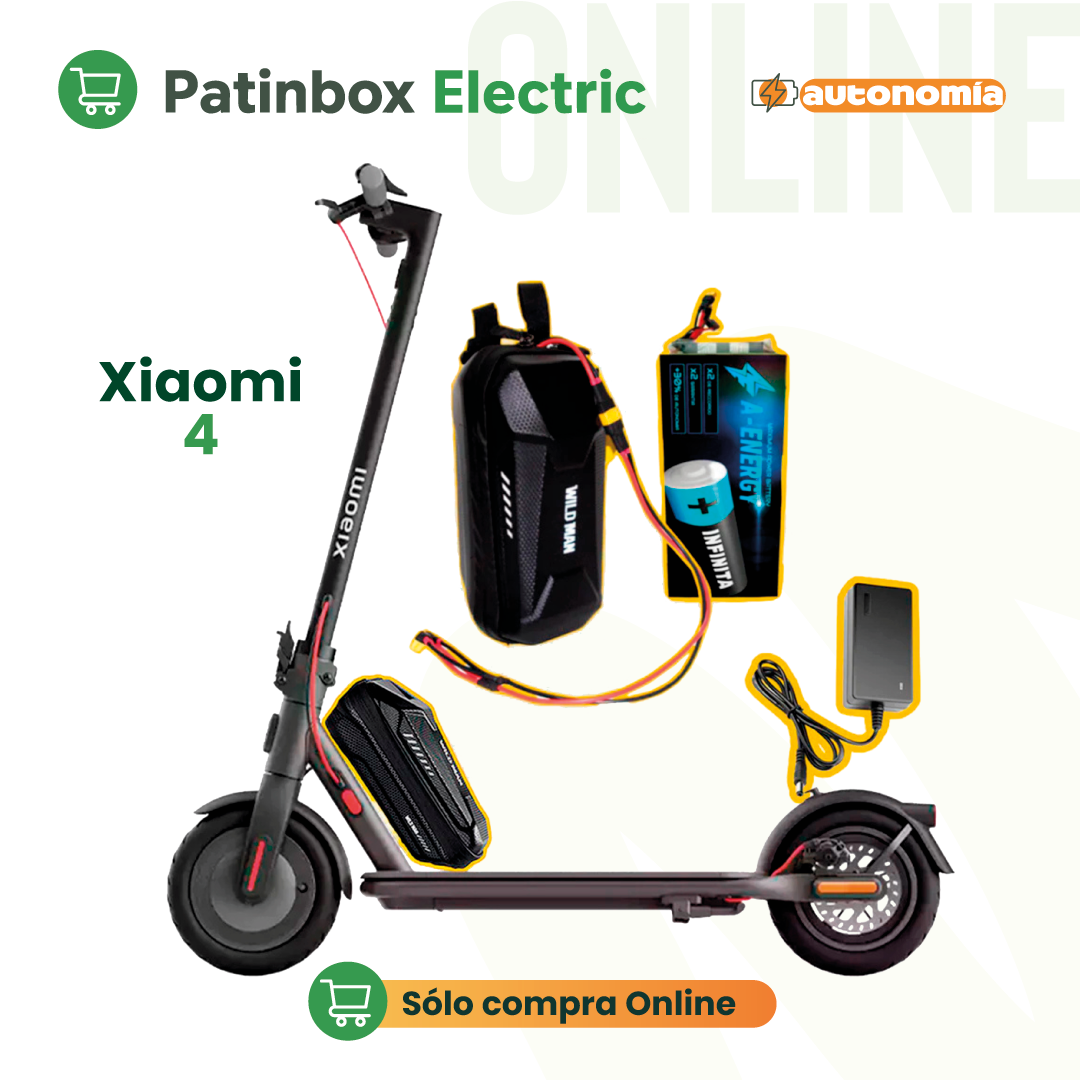 Batería de autonomía conmutada 36 V para patinete eléctrico Xiaomi electric scooter 4
