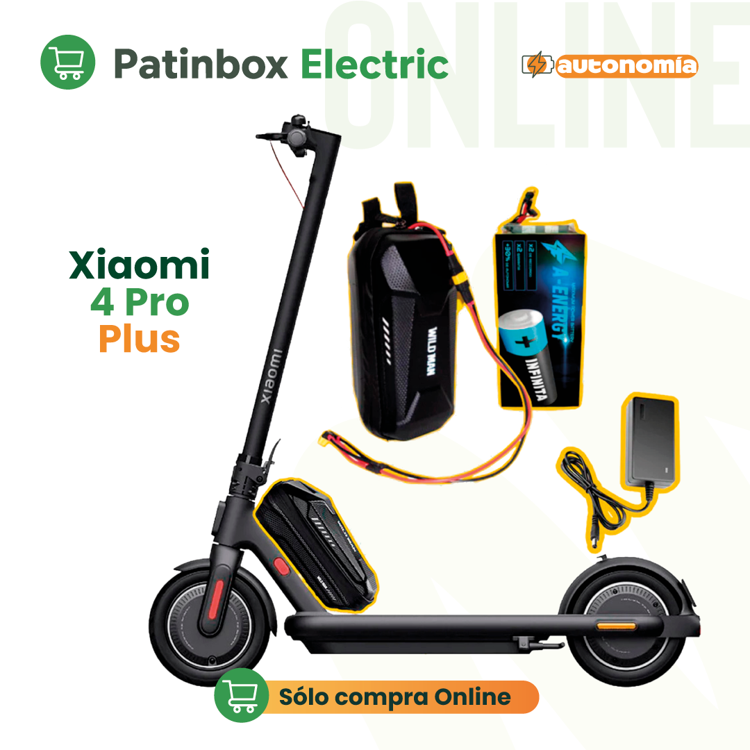 Batería de autonomía conmutada 48 V para patinete eléctrico Xiaomi 4 pro plus