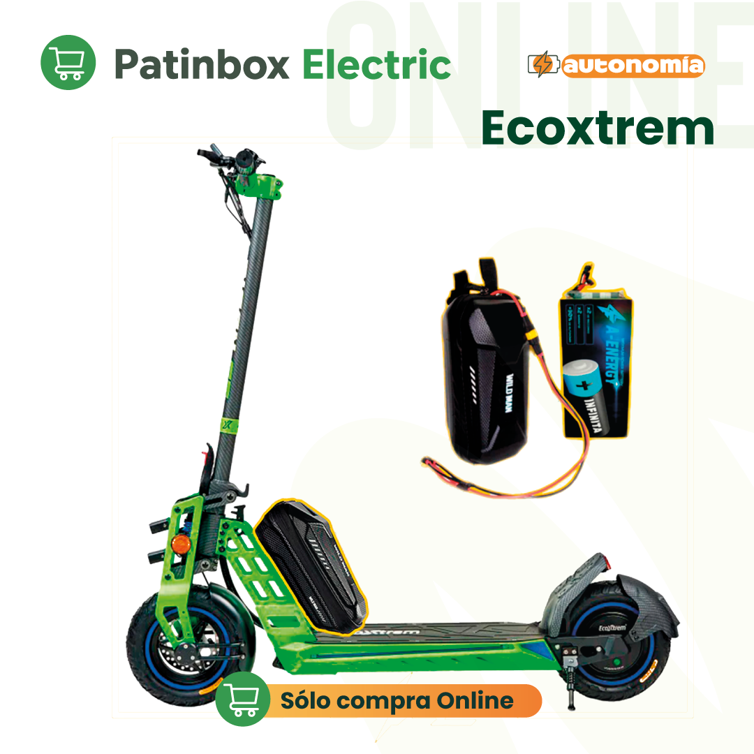 Batería externa de autonomía 48V para patinete eléctrico Ecoxtrem Bison