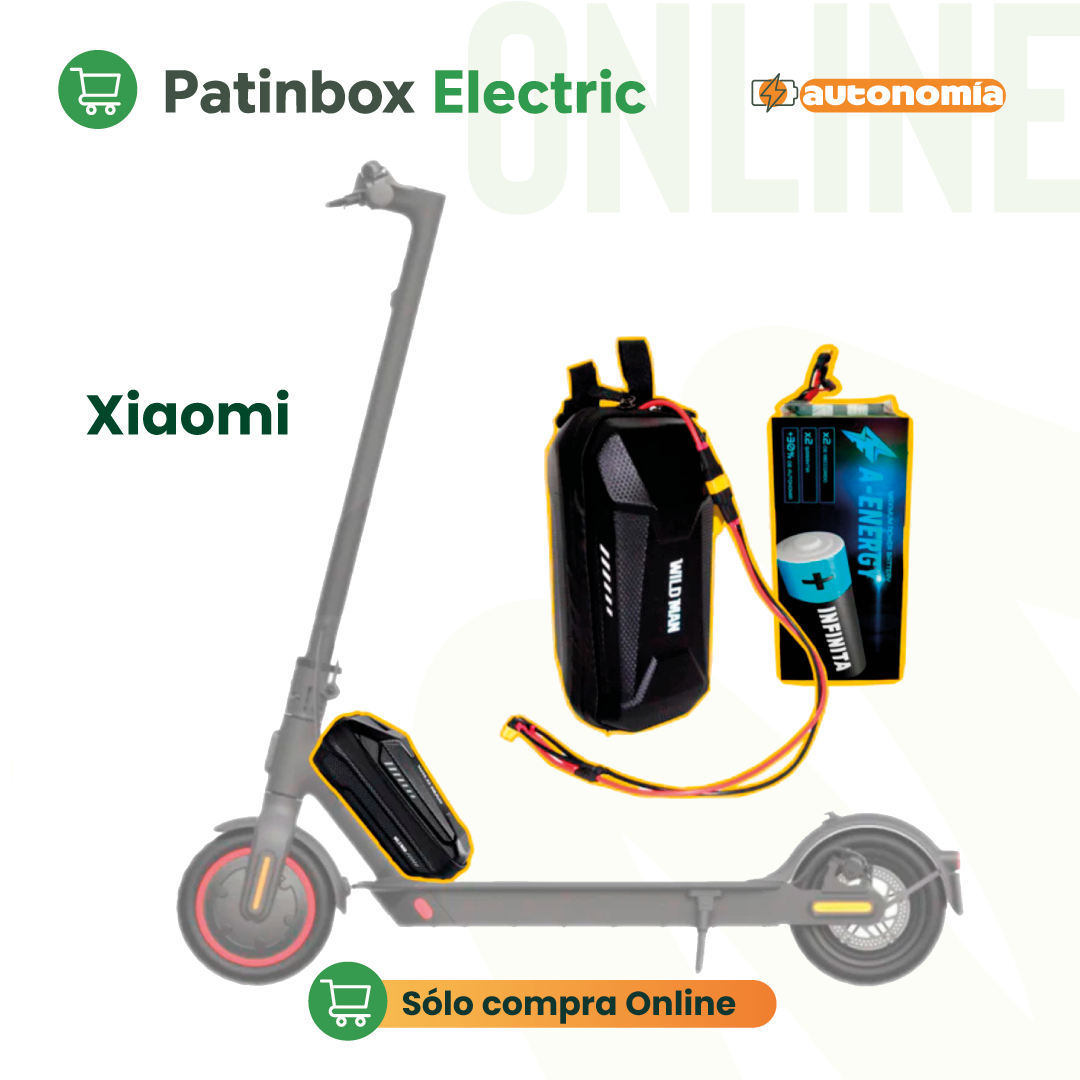 Batería externa 36V Plug & Play para patinetes eléctricos Xiaomi