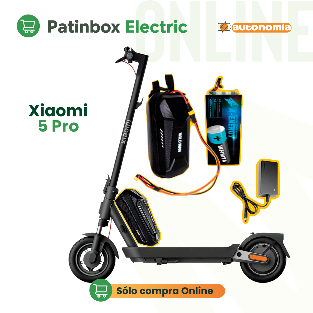 Batería de autonomía conmutada 48 V para patinete eléctrico Xiaomi 5 pro