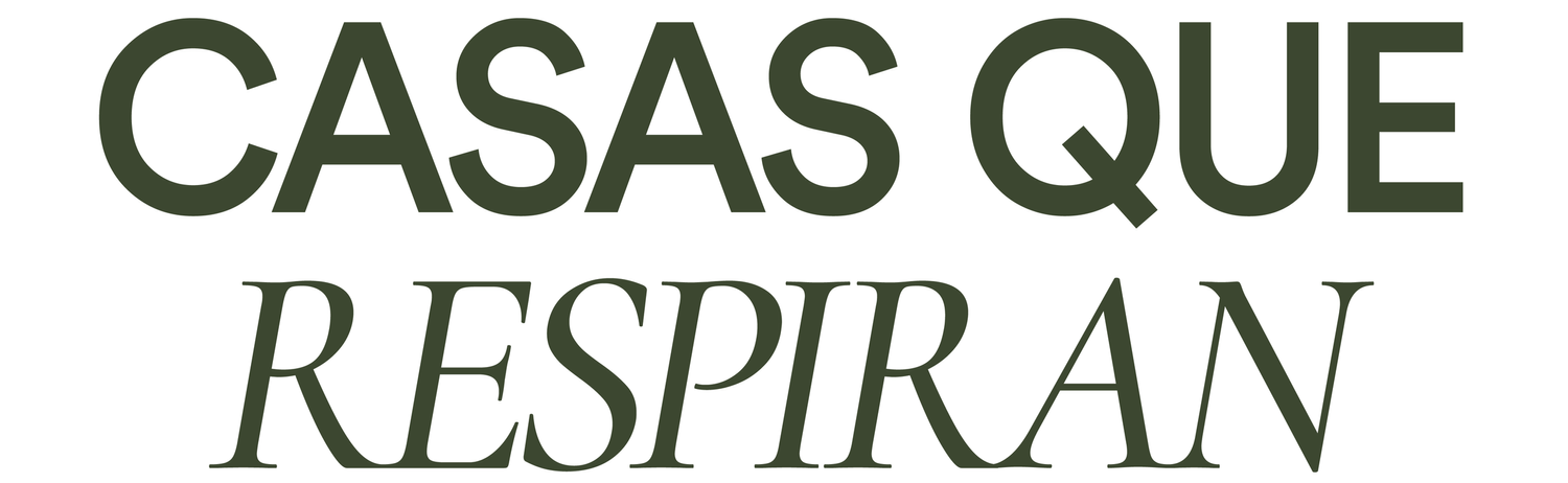 CASAS QUE RESPIRAN