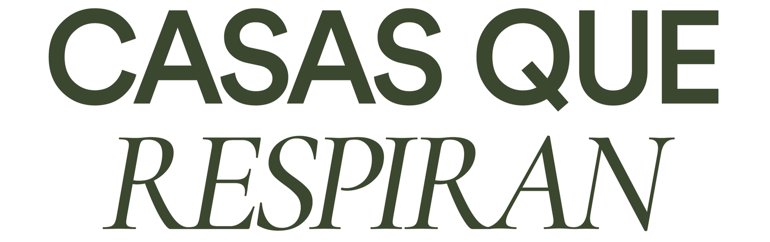 CASAS QUE RESPIRAN