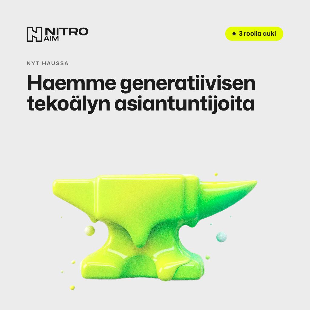 REKRY: KOLME POSITIOTA