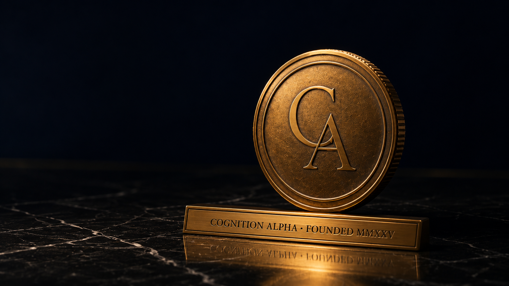 Cognition Alpha medallion