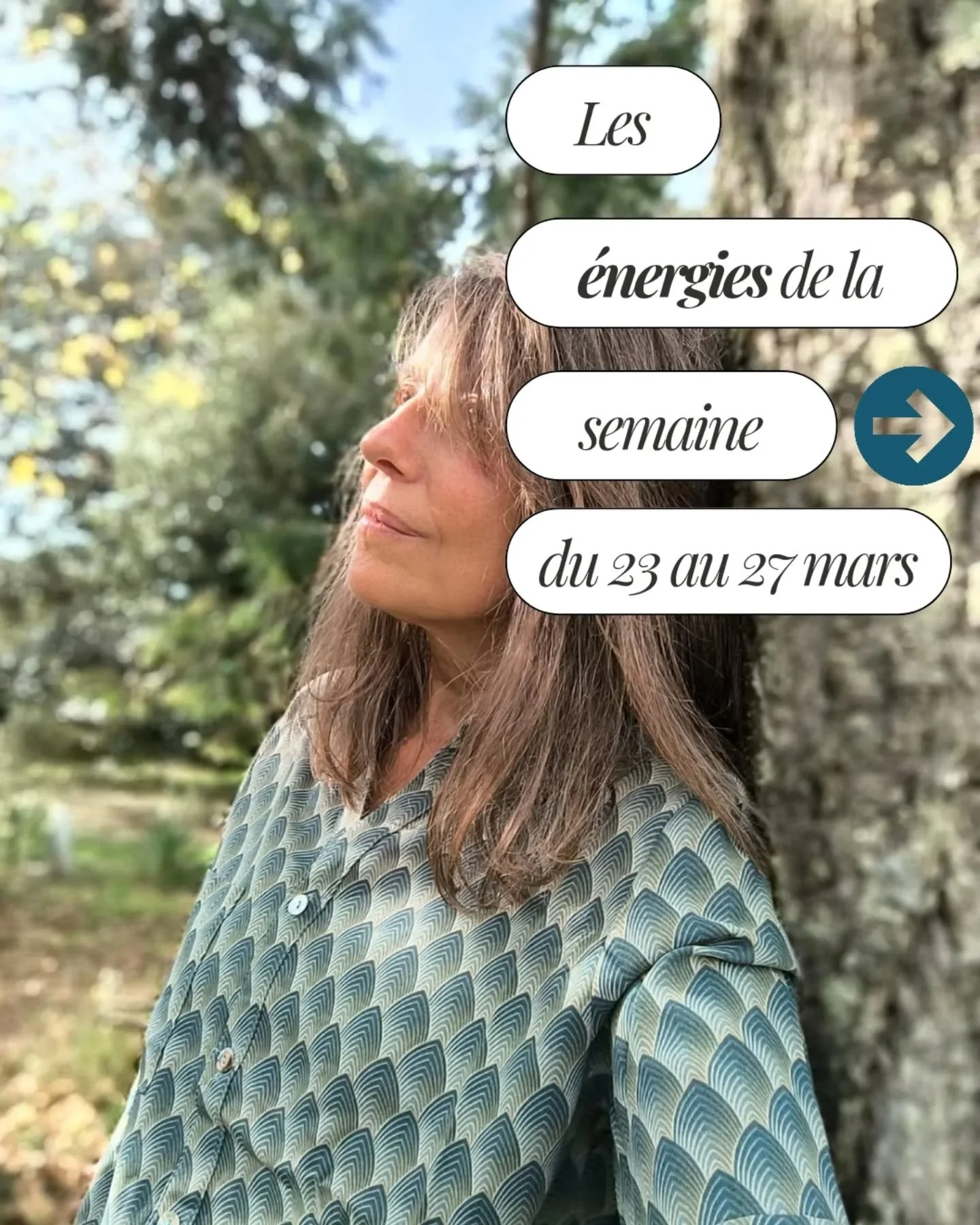 ☀️ Une semaine pour se lib&eacute;rer, s&rsquo;aimer, s&rsquo;&eacute;couter, oser et construire ✨
Quelle &eacute;nergie r&eacute;sonne le plus pour toi ?
💖 Avec Amour et Sagesse, Fabienne

✨ Lecture collective = m&eacute;t&eacute;o &eacute;nerg&eac