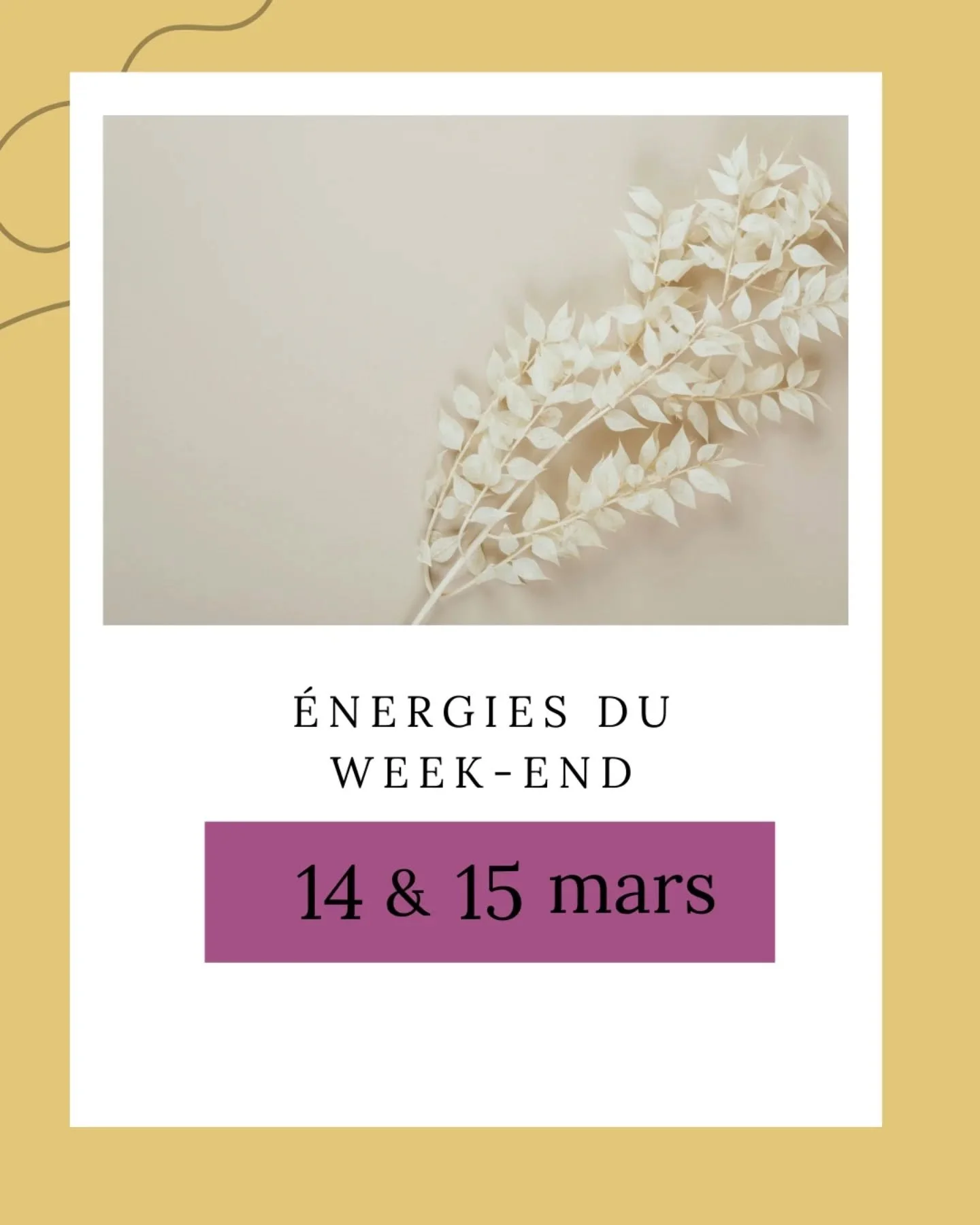 ☀️ ce weekend nous invite &agrave; lib&eacute;rer ce qui est termin&eacute; : 5 &amp; 9 puis revenir au c&oelig;ur pour initier un nouveau d&eacute;part : 6 &amp; 1.
💖 Avec Amour et Sagesse, Fabienne

✨ Lecture collective = m&eacute;t&eacute;o &eacu
