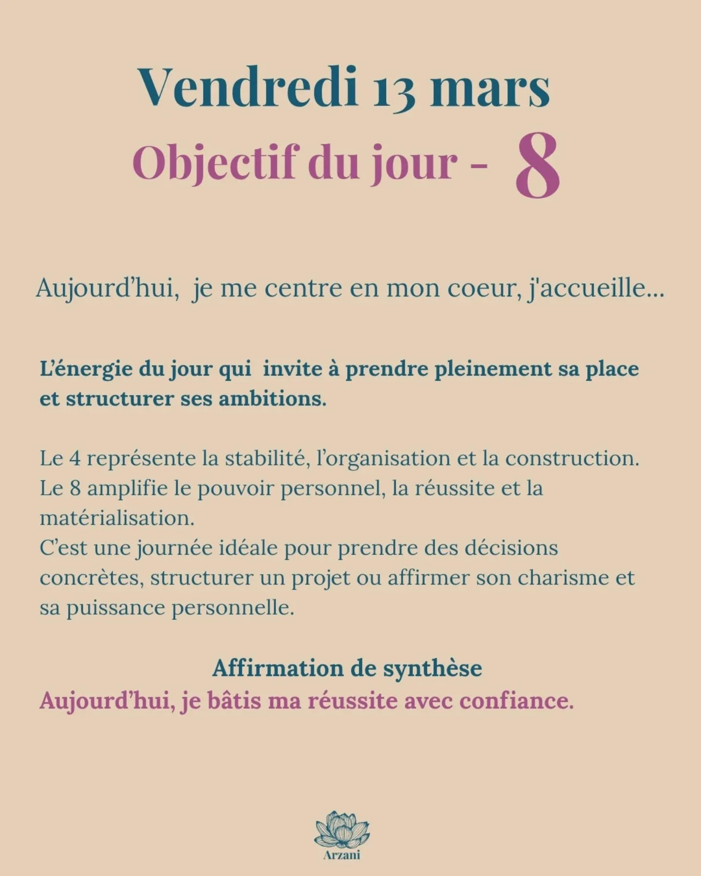 ☀️ Structure et pouvoir personnel 
La puissance et la r&eacute;ussite viennent de l'action align&eacute;e, ancr&eacute;e, confiante.
💖 Avec Amour et Sagesse, Fabienne

✨ Lecture collective = m&eacute;t&eacute;o &eacute;nerg&eacute;tique 
🌟 Vos vibr