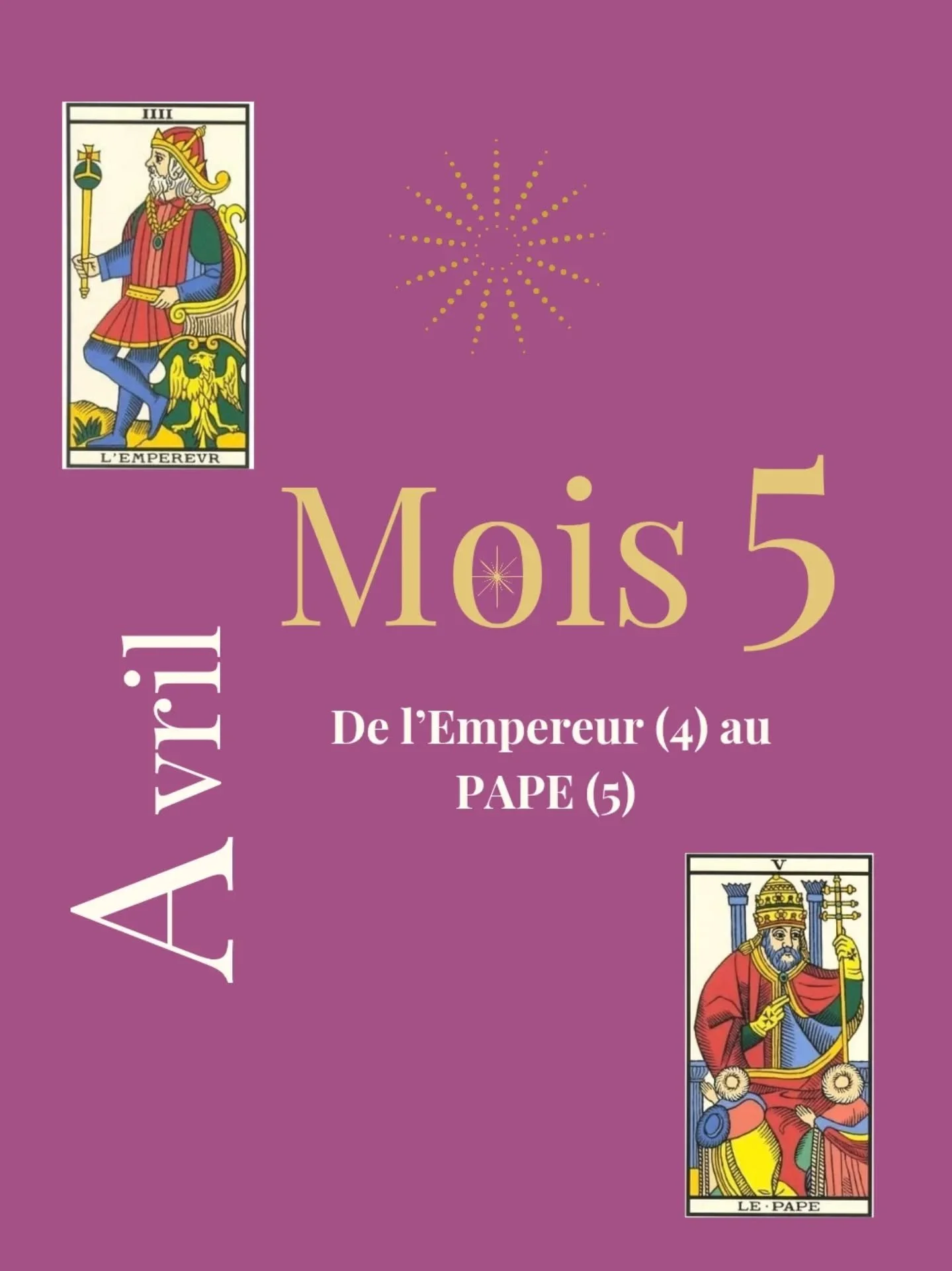🌟 Avril vibre sur la fr&eacute;quence du 5 et du Pape. 

Une invitation collective &agrave; vivre plus vrai, &agrave; transmettre plus juste, &agrave; construire depuis ce qui a vraiment du sens.

🔖 Sauvegardez ce carrousel pour le relire au fil du