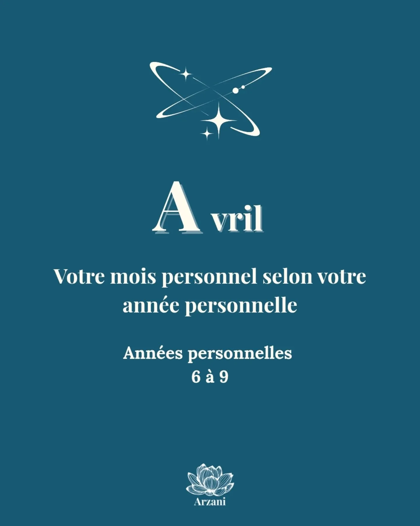 ☀️ Avril vibre sur le 5 :  mouvement, v&eacute;rit&eacute;, transmission. Mais ce 5 prend appui sur le 4 d'avril : vos fondations, votre m&eacute;moire, votre corps qui sait.

Chaque ann&eacute;e personnelle vit ce mois &agrave; sa fa&ccedil;on. ✨

?
