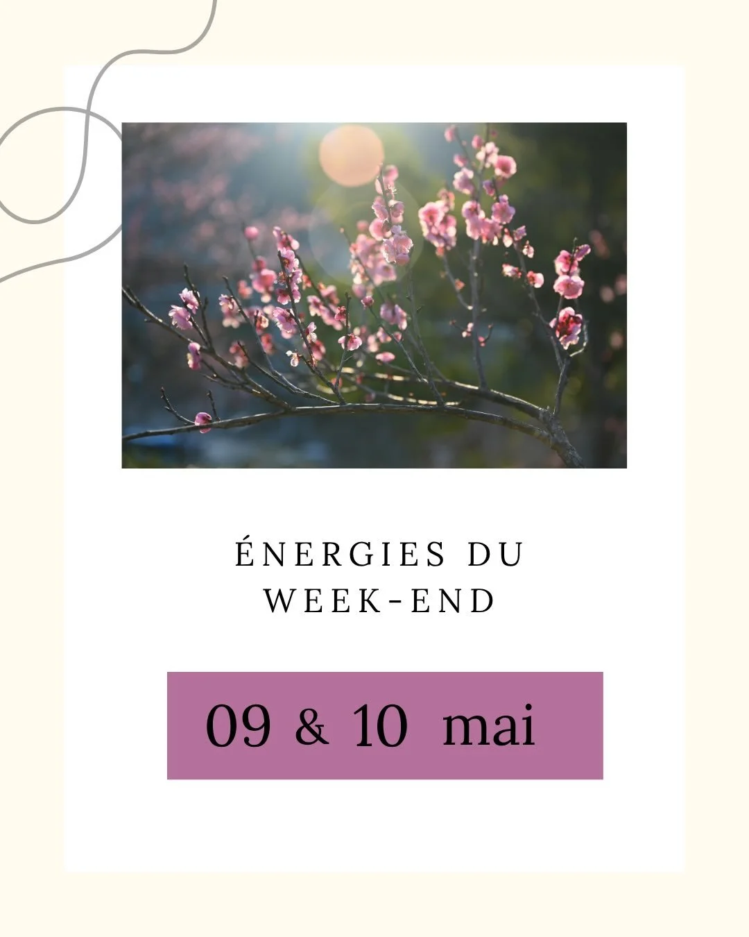 ☀️ Ce week-end, la vie vous offre deux invitations pr&eacute;cieuses : aimer avec tout votre c&oelig;ur &mdash; et vous retrouver dans le silence. Le 6 relie. Le 7 r&eacute;v&egrave;le. Beau chemin &agrave; vous, Belles &acirc;mes ✨ 

🌿 Cette lectur