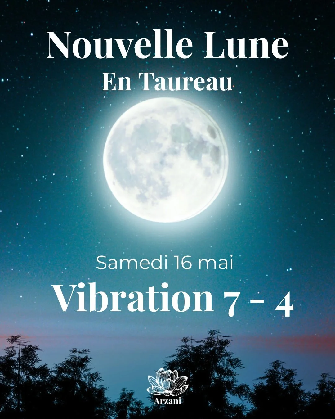 🌕 Bonjour Belles &acirc;mes, Nouvelle Lune - Temps d&rsquo;intention et de nouveau d&eacute;part int&eacute;rieur.

Taureau &mdash; Signe de terre, ancrage, pers&eacute;v&eacute;rance et rapport au corps.

Vibration 4 - Discipline, fondations solide