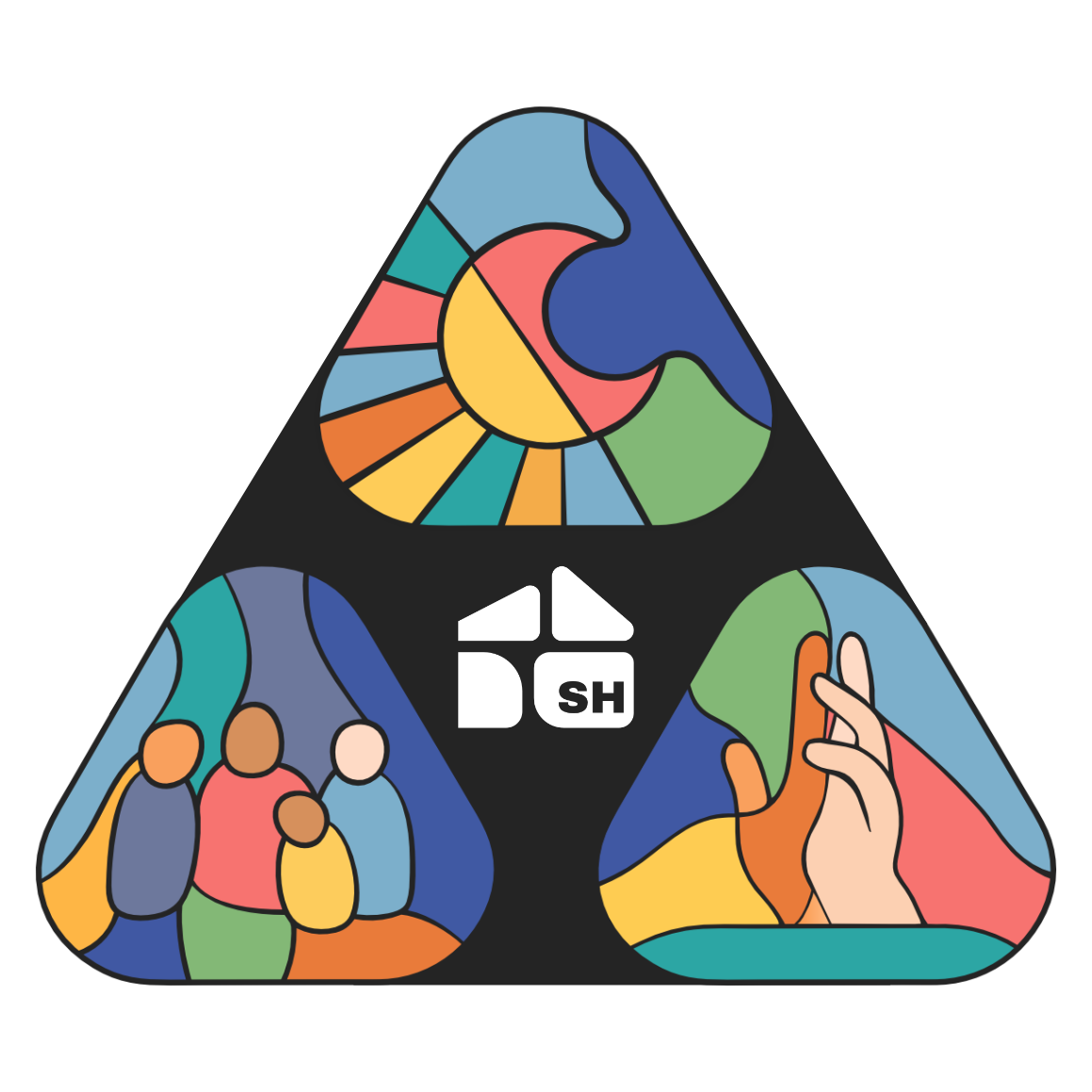 Solomon's House values: Habits, Hubs & Hands
