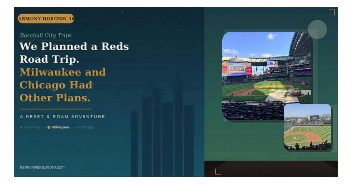 We Planned a Reds Road Trip. Milwaukee and Chicago Had Other Plans.