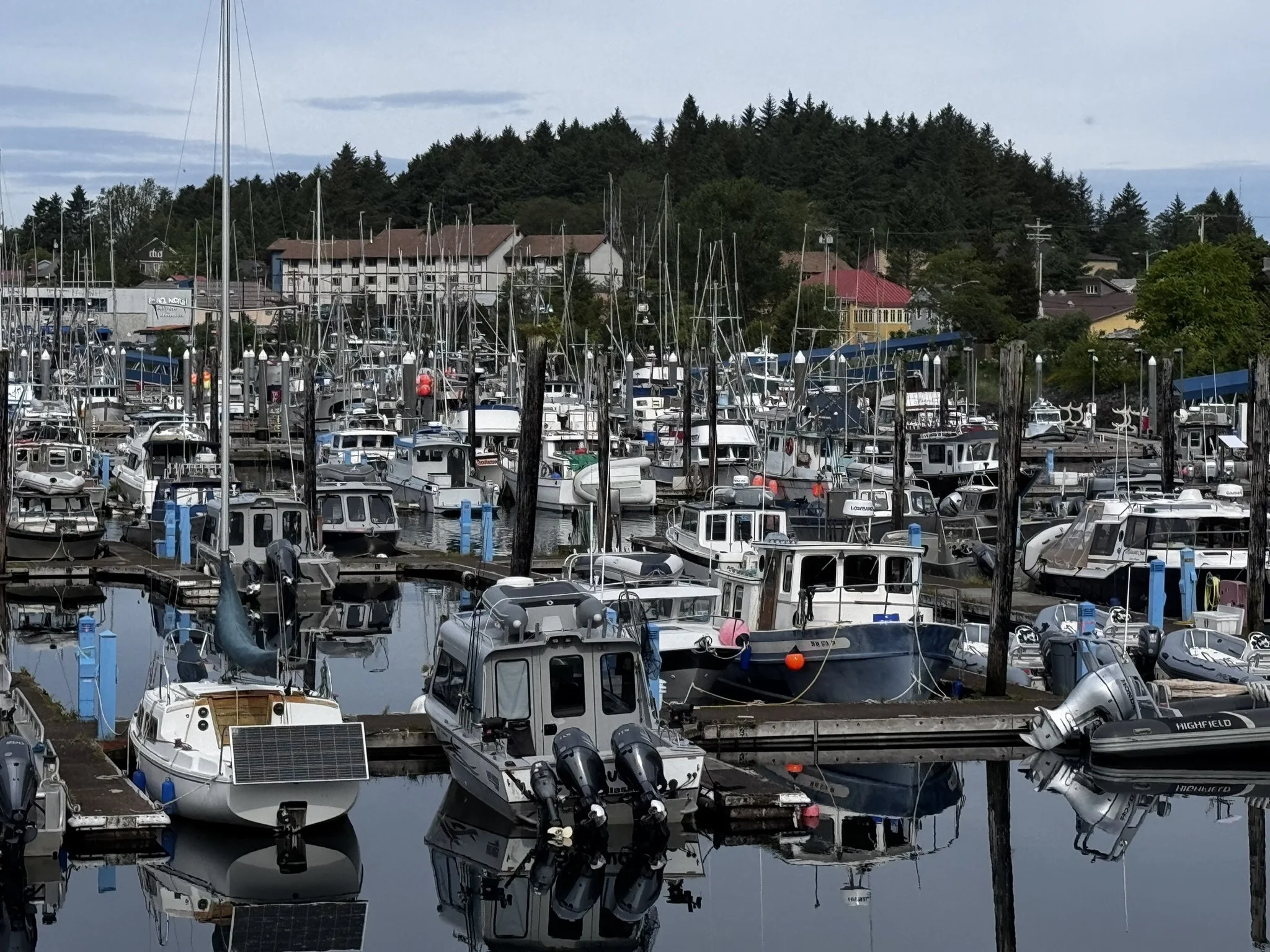 Sitka, Alaska A quiet harbor moment — proof that the best travel plans leave room to pause, wander, and just be. This is what we mean by travel that fits real life.