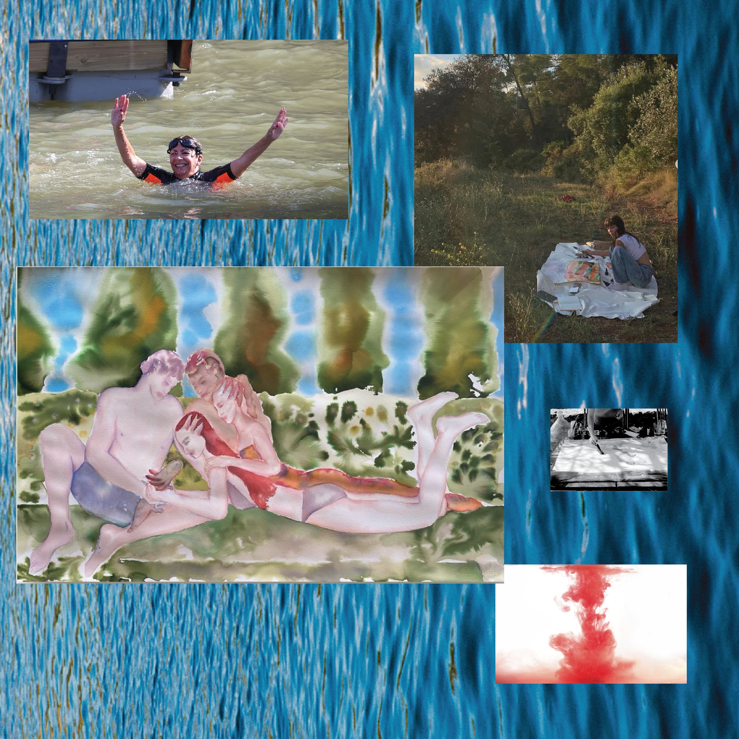 Watercolors Sur La Seine with Fernanda Ballesteros, July 8th 18:30-20:30