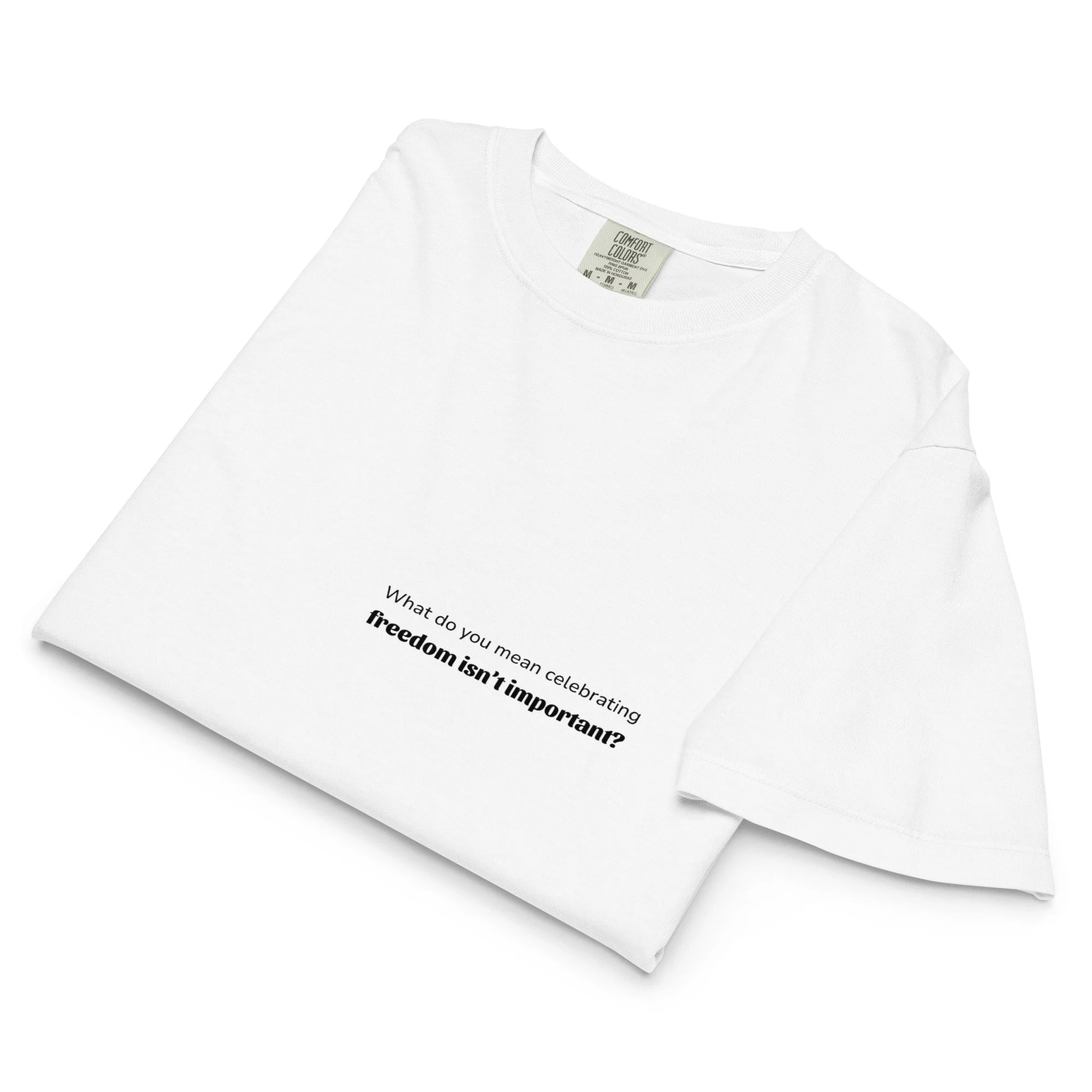 Celebrating freedom boxy tee