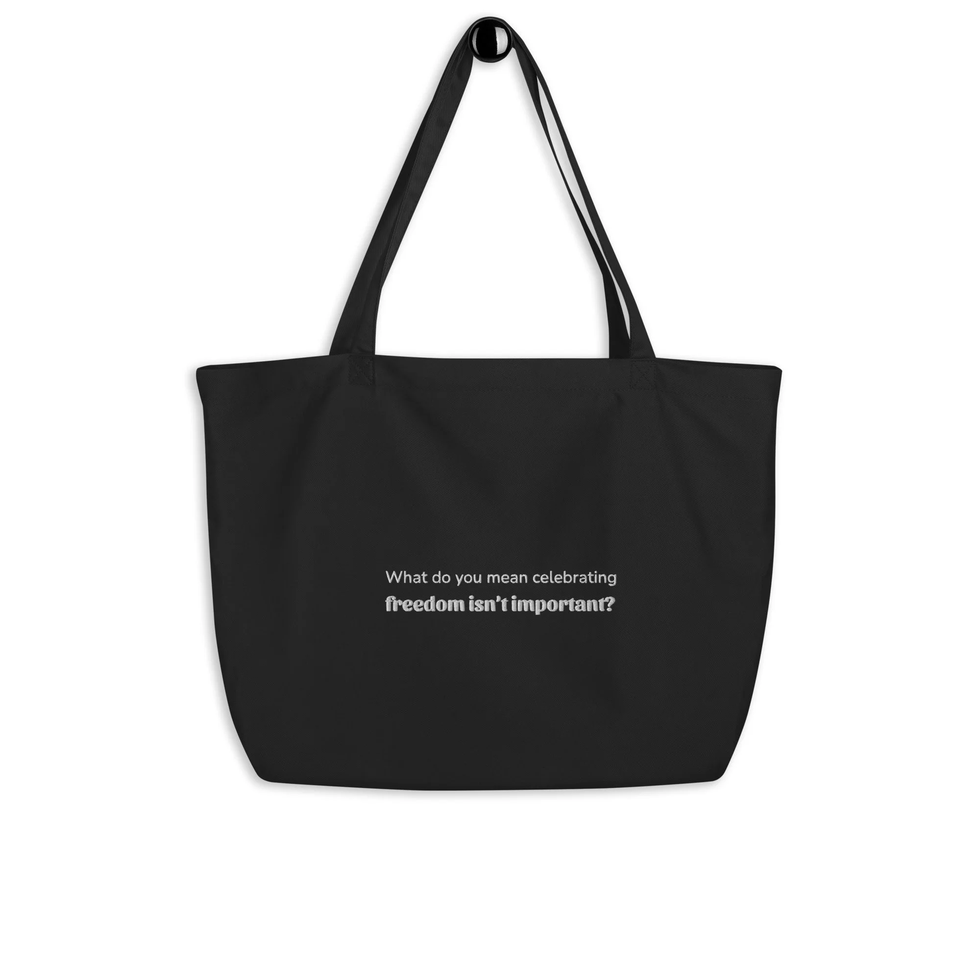 Celebrating freedom  tote bag
