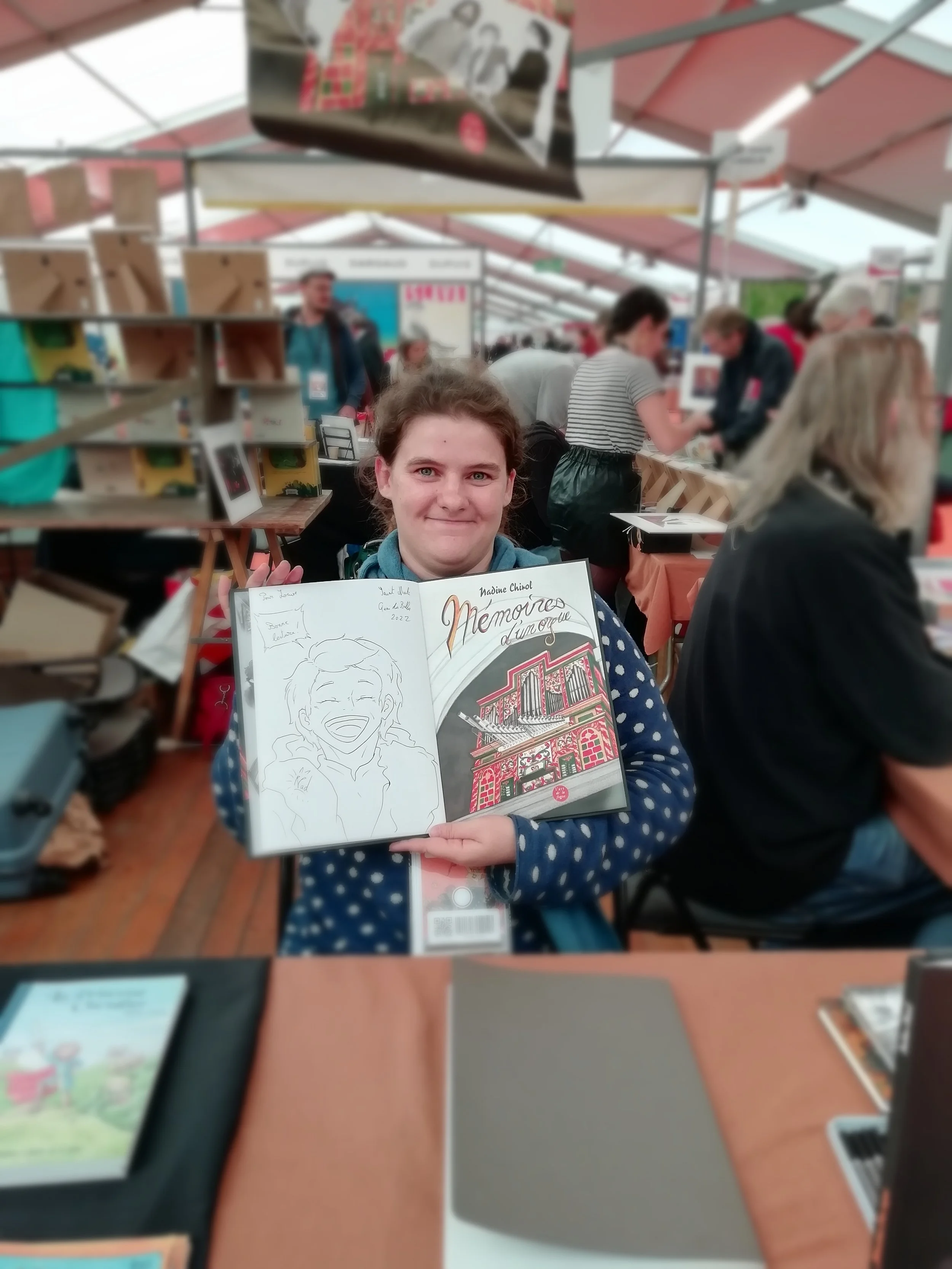 Dédicaces au festival Quai des Bulles 2022 à Saint Malo