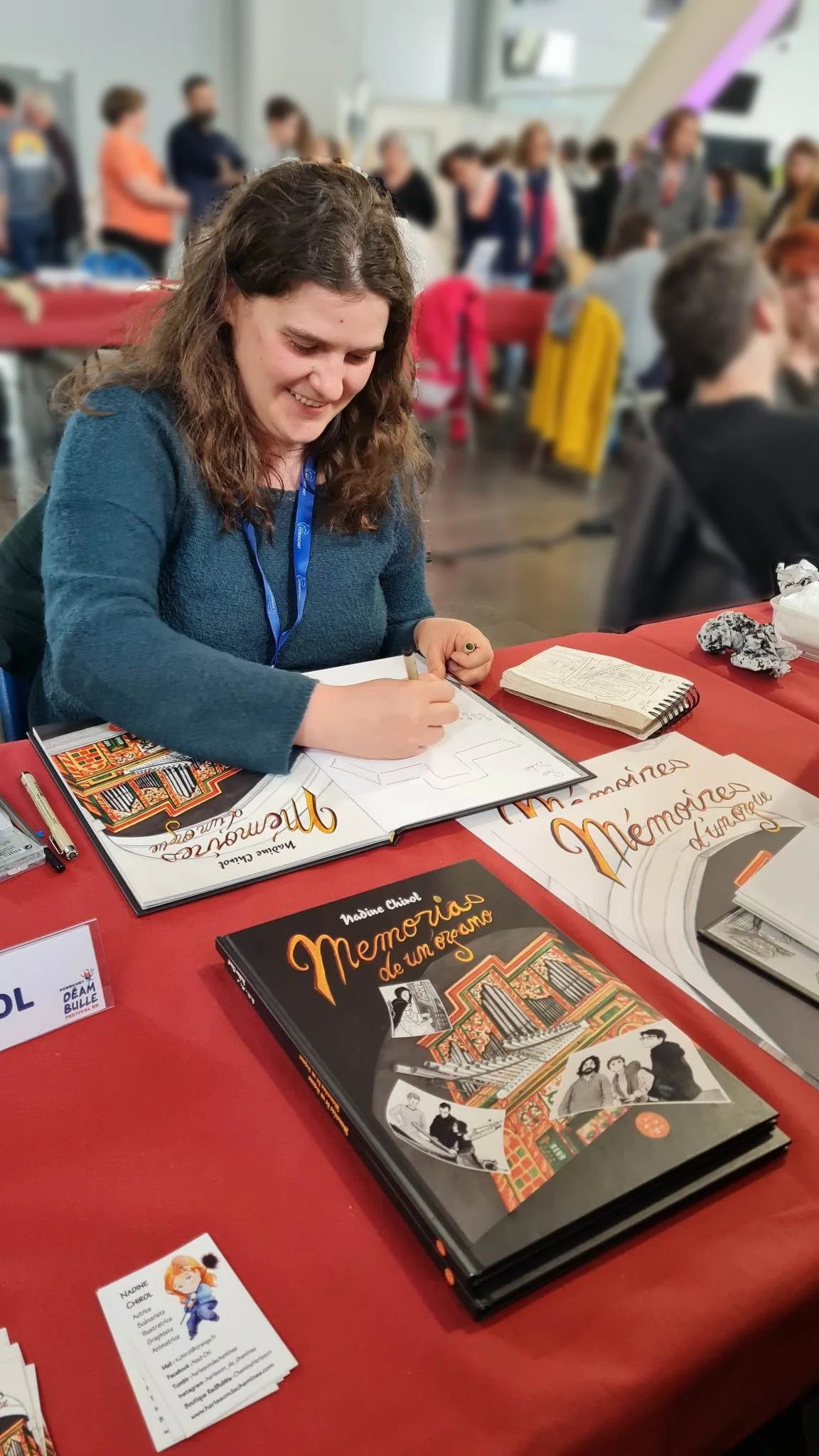 Dédicaces au festival Déam'bulle 2023 à Pornichet
