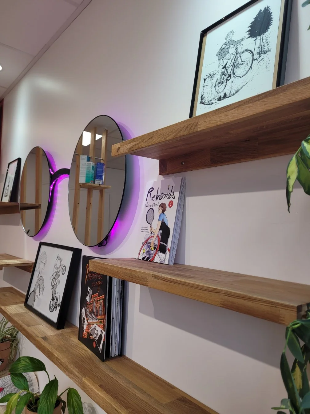 Rebonds - Lunettes Miroir en Biais