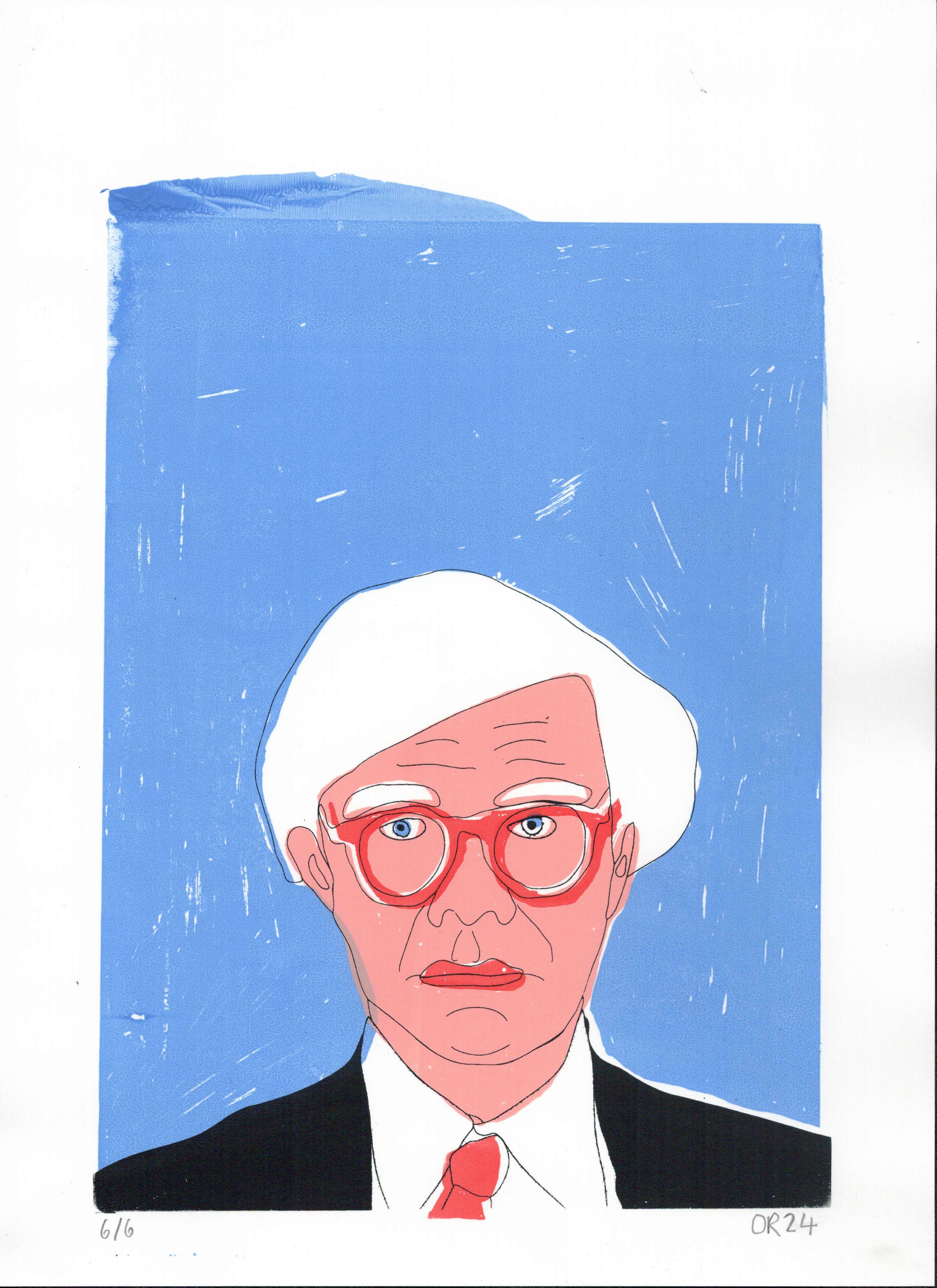 Andy Warhol screenprint A4 2024
