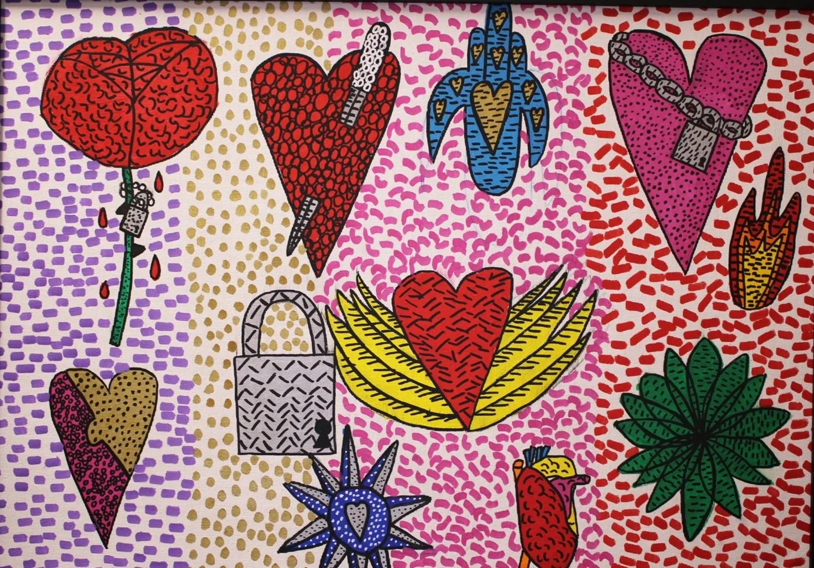 Meaning of Love 3, Acrylic on Canvas. A2, 2026. 